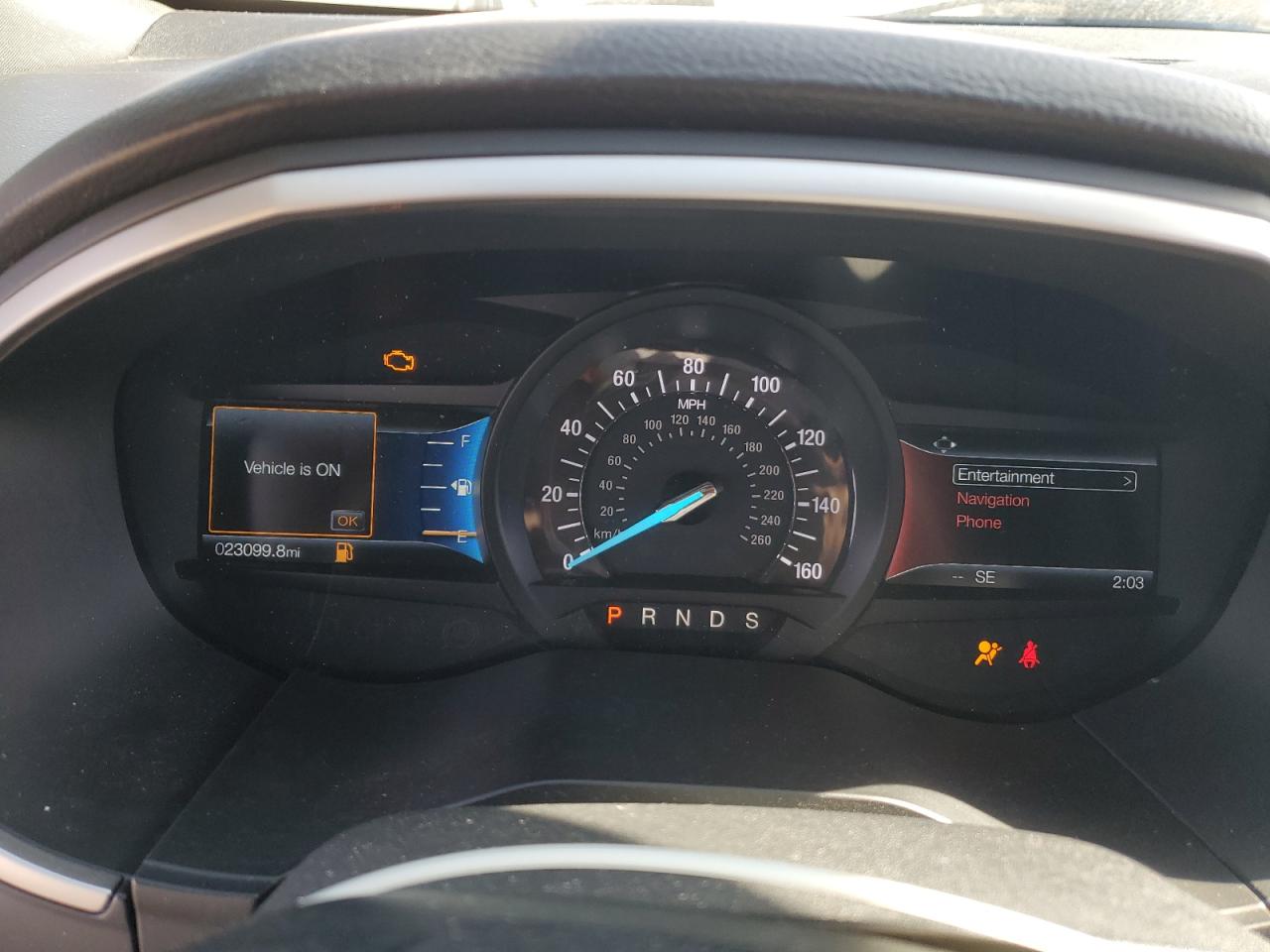 2020 Ford Edge VIN 2FMPK4J95LBB34370 Copart auction photo, front end damage thumbnail 9
