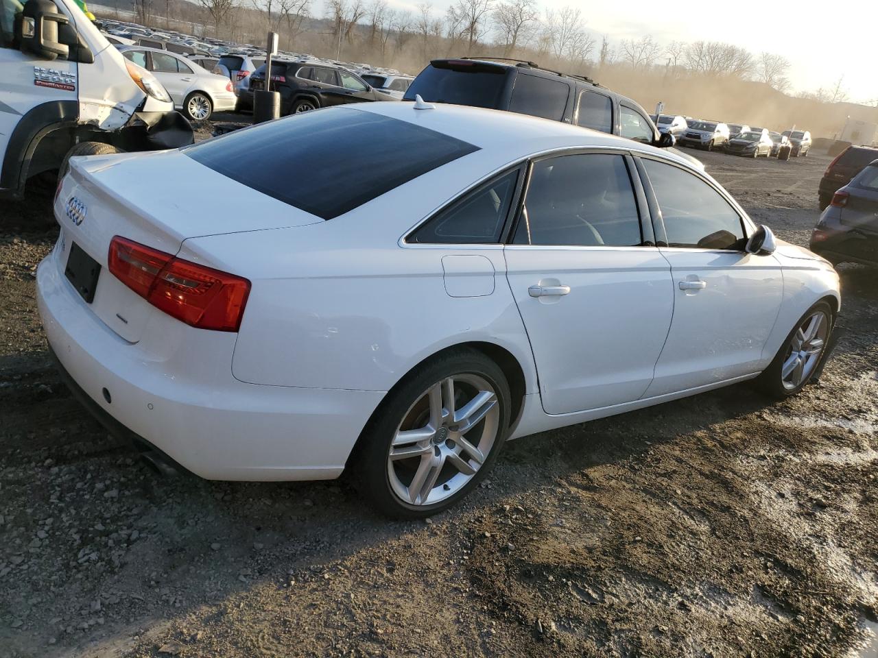 2015 Audi A6 VIN WAUGFAFC6FN024638 Copart auction photo, front end / minor dent/scratches damage thumbnail 3