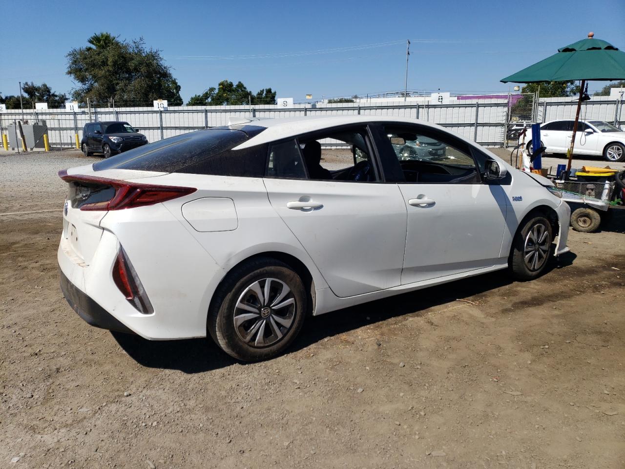 2019 Toyota Prius VIN JTDKARFP4K3108430 Copart auction photo, all over damage thumbnail 3