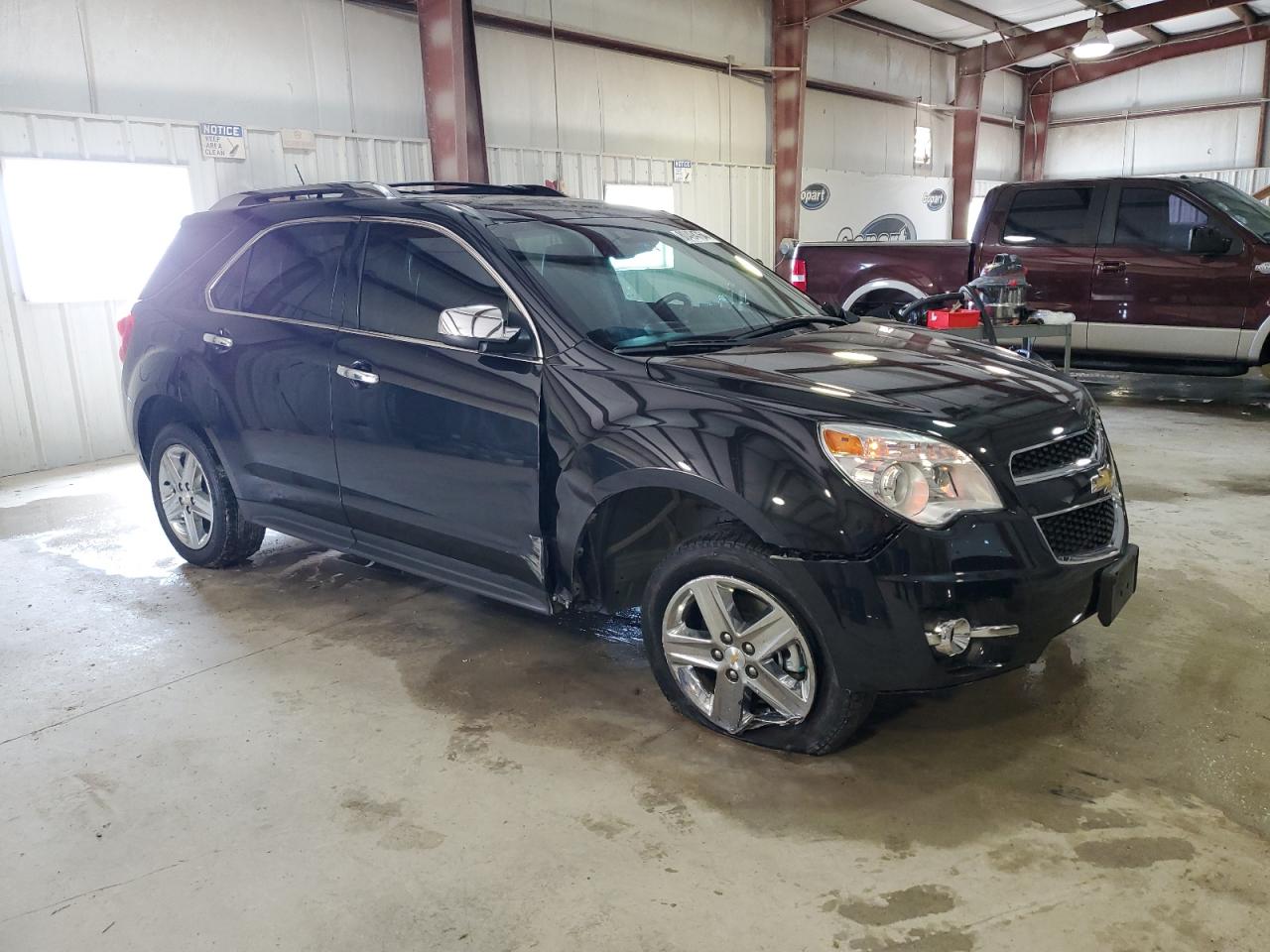 2015 Chevrolet Equinox VIN 2GNALDEK6F6361883 Copart auction photo, front end / undercarriage damage thumbnail 4