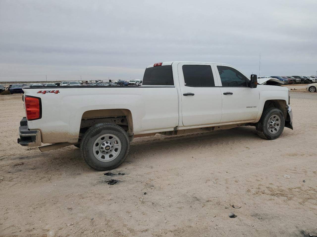 2019 Chevrolet Silverado VIN 1GC1KREGXKF182508 Copart auction photo, front end damage thumbnail 3