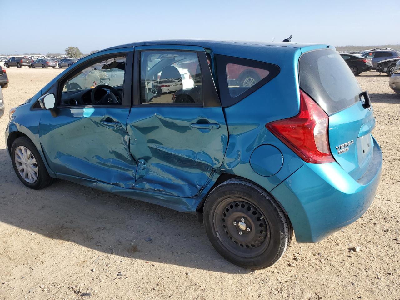 2016 Nissan Versa VIN 3N1CE2CP7GL368758 Copart auction photo, side / minor dent/scratches damage thumbnail 2