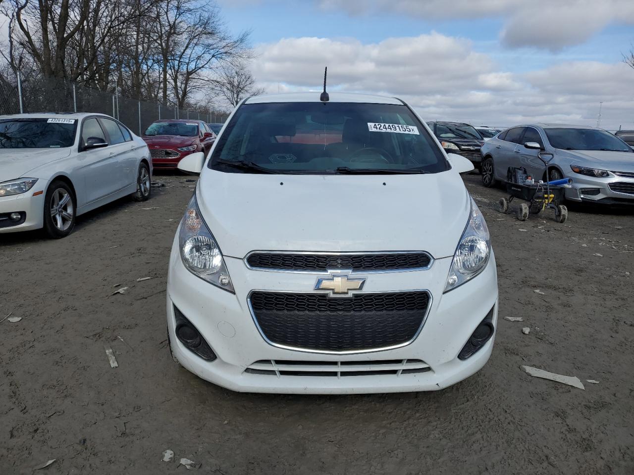2014 Chevrolet Spark VIN KL8CD6S99EC492090 Copart auction photo, side / minor dent/scratches damage thumbnail 5
