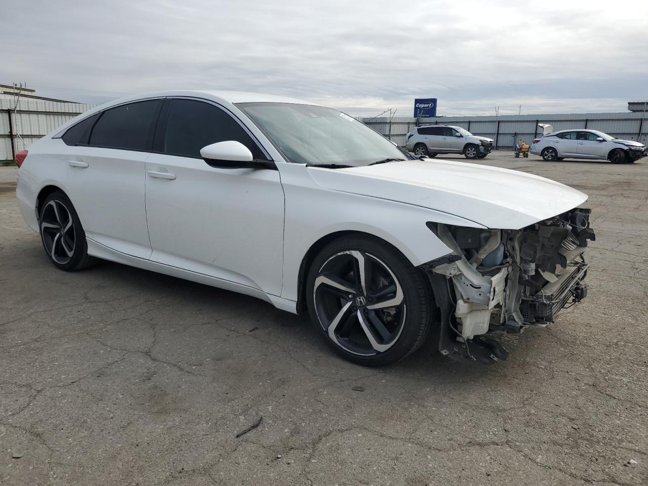 2018 Honda Accord VIN 1HGCV1F38JA233997 Copart auction photo, front end damage thumbnail 4