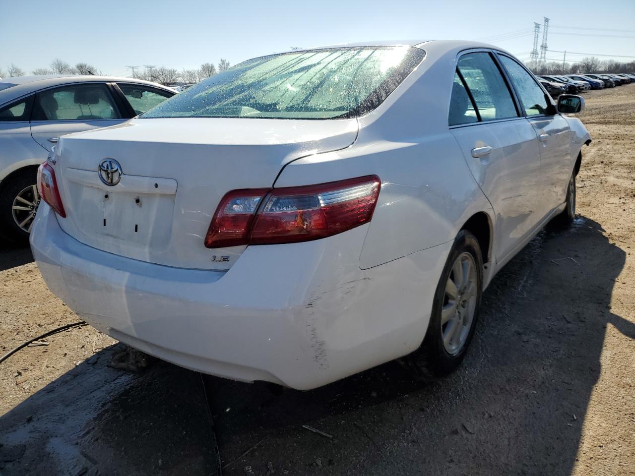 2007 Toyota Camry VIN 4T1BE46K37U548941 Copart auction photo, front end / minor dent/scratches damage thumbnail 3