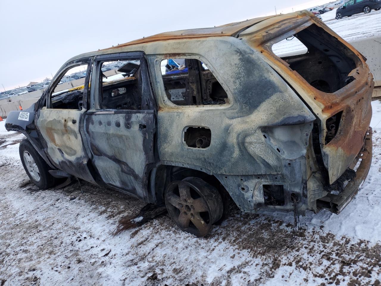 2017 Jeep Grand Cherokee VIN 1C4RJFDJ3HC901724 Copart auction photo, burn damage thumbnail 2