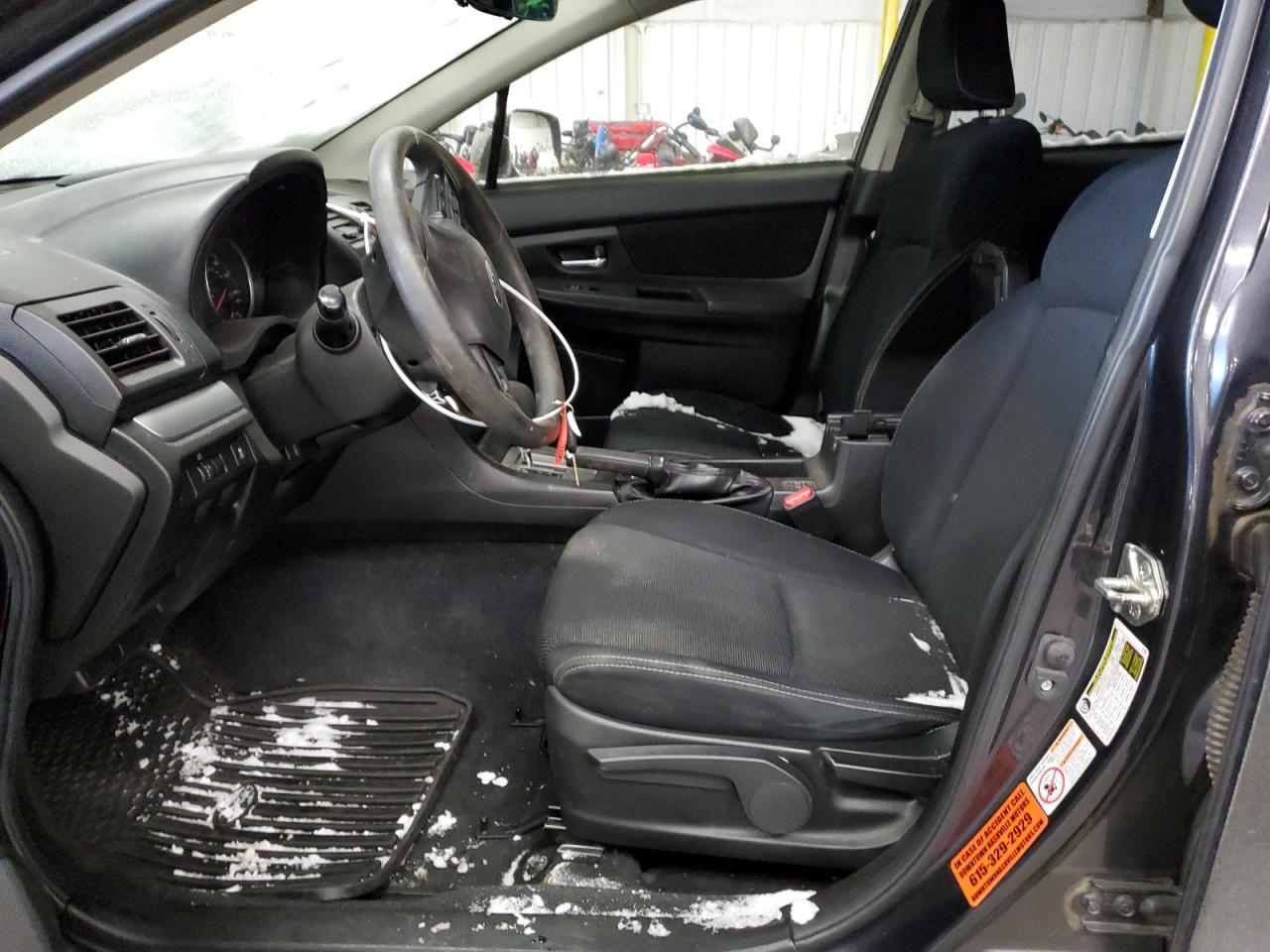 2013 Subaru XV VIN JF2GPACC3D2843658 Copart auction photo, front end damage thumbnail 7