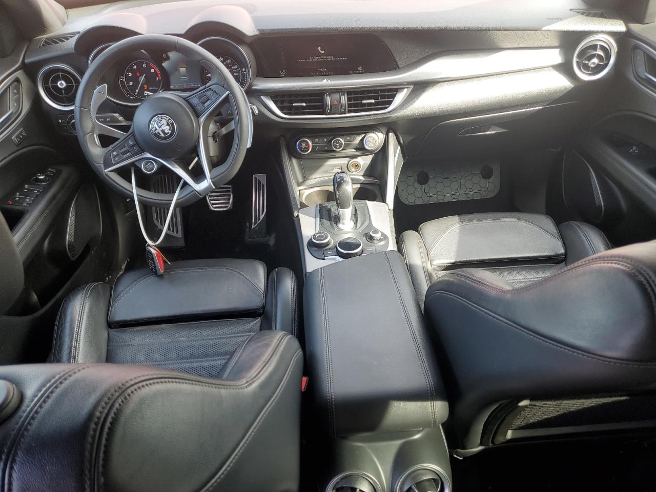 2018 Alfa Romeo Stelvio VIN ZASFAKNN4J7B75102 Copart auction photo, undercarriage / minor dent/scratches damage thumbnail 8