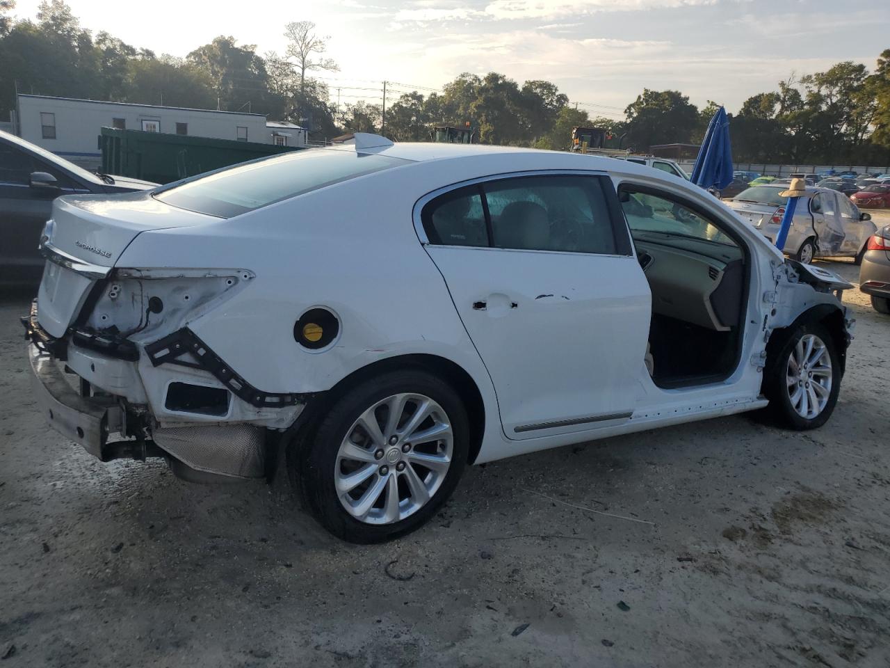 2015 Buick LaCrosse VIN 1G4GB5G31FF112619 Copart auction photo, all over damage thumbnail 3
