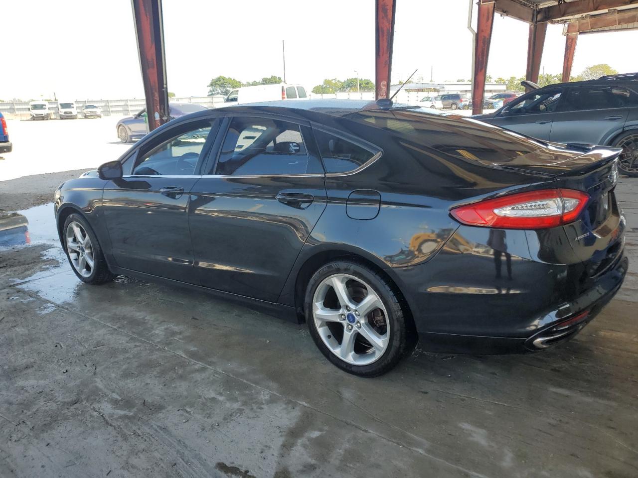 2015 Ford Fusion VIN 3FA6P0H98FR262128 Copart auction photo, front end damage thumbnail 2