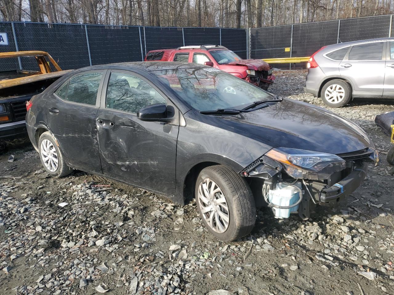 2017 Toyota Corolla VIN 2T1BURHE6HC885114 Copart auction photo, all over / undercarriage damage thumbnail 4