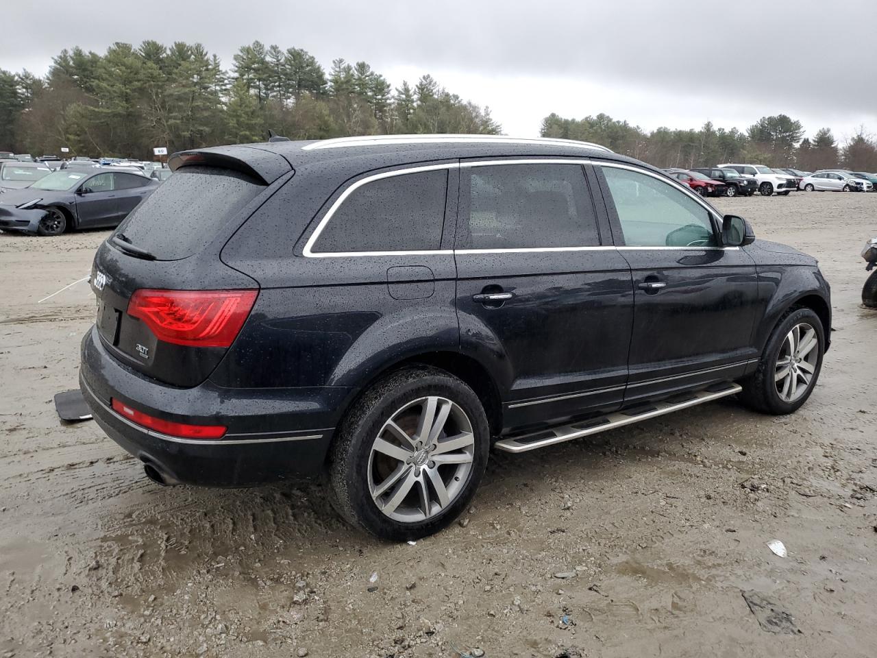 2015 Audi Q7 VIN WA1LGAFE3FD015413 Copart auction photo, front end damage thumbnail 3