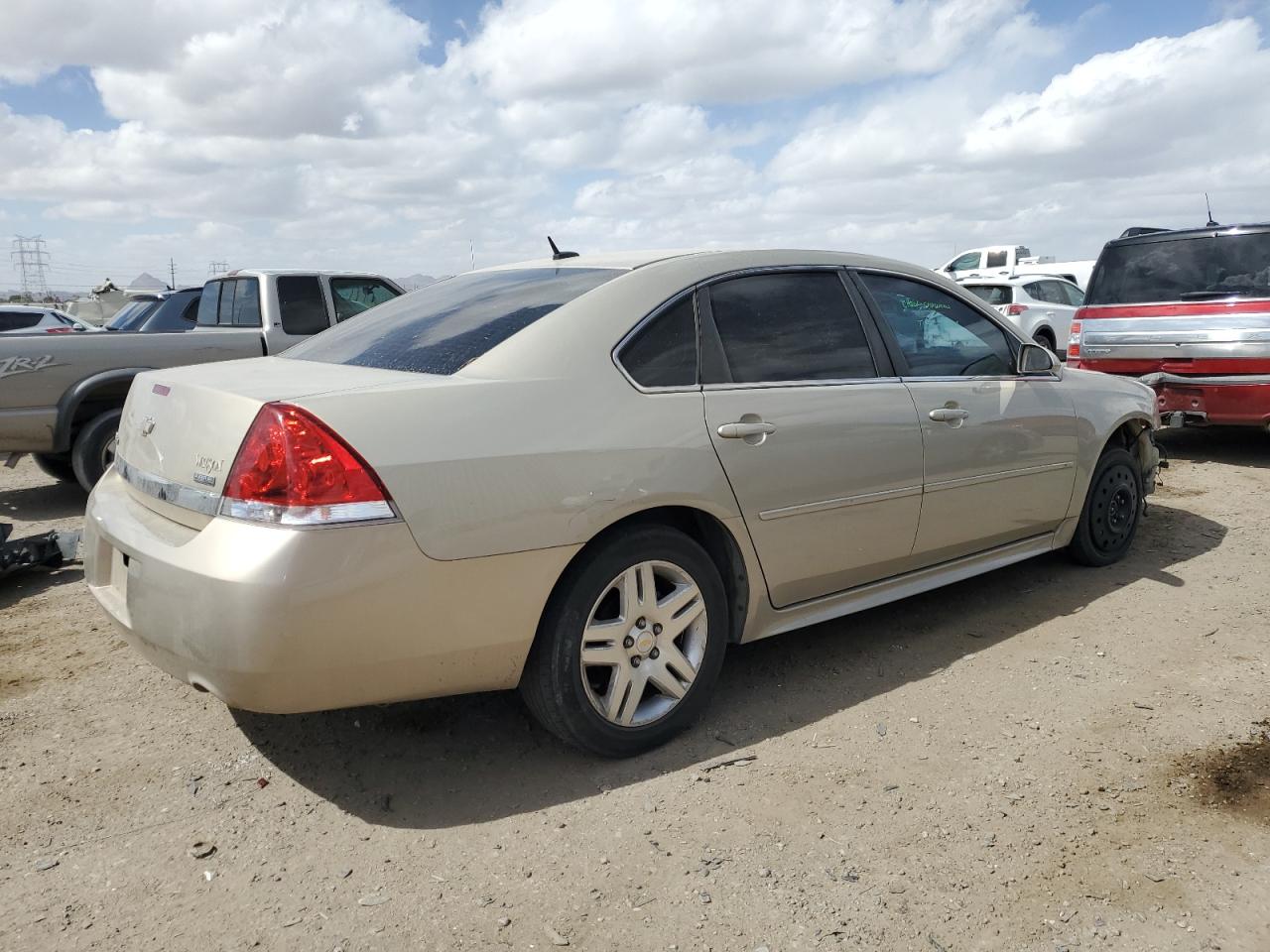 2011 Chevrolet Impala VIN 2G1WB5EK8B1202919 Copart auction photo, front end damage thumbnail 3