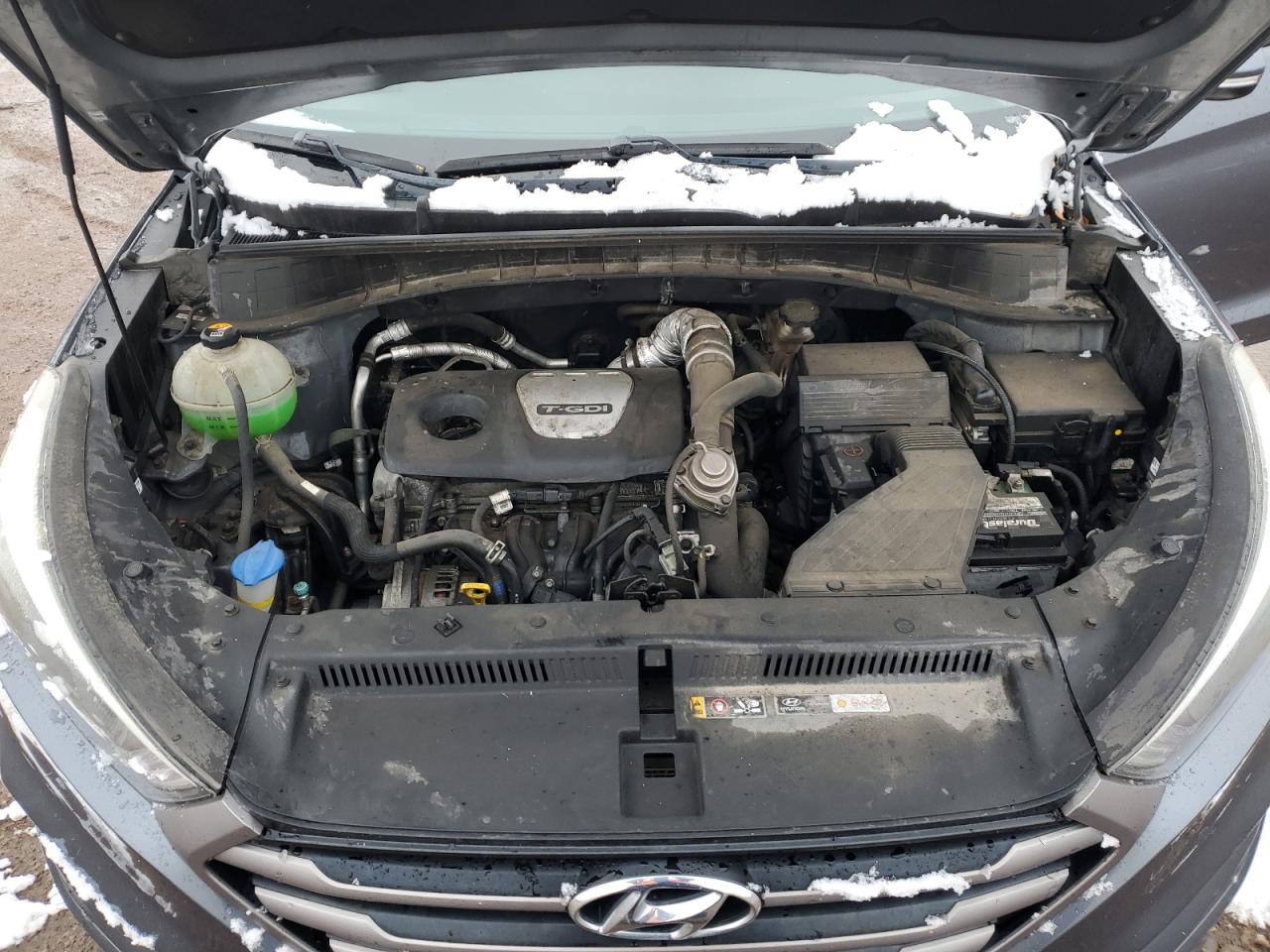 2016 Hyundai Tucson VIN KM8J3CA26GU158905 Copart auction photo, side damage thumbnail 12