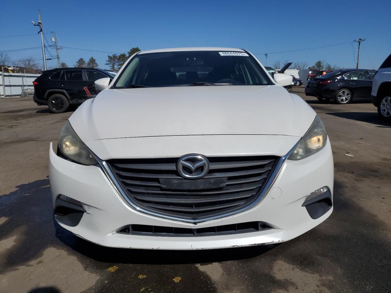 2014 Mazda 3 VIN JM1BM1L76E1155746 Copart auction photo, rear end damage thumbnail 5