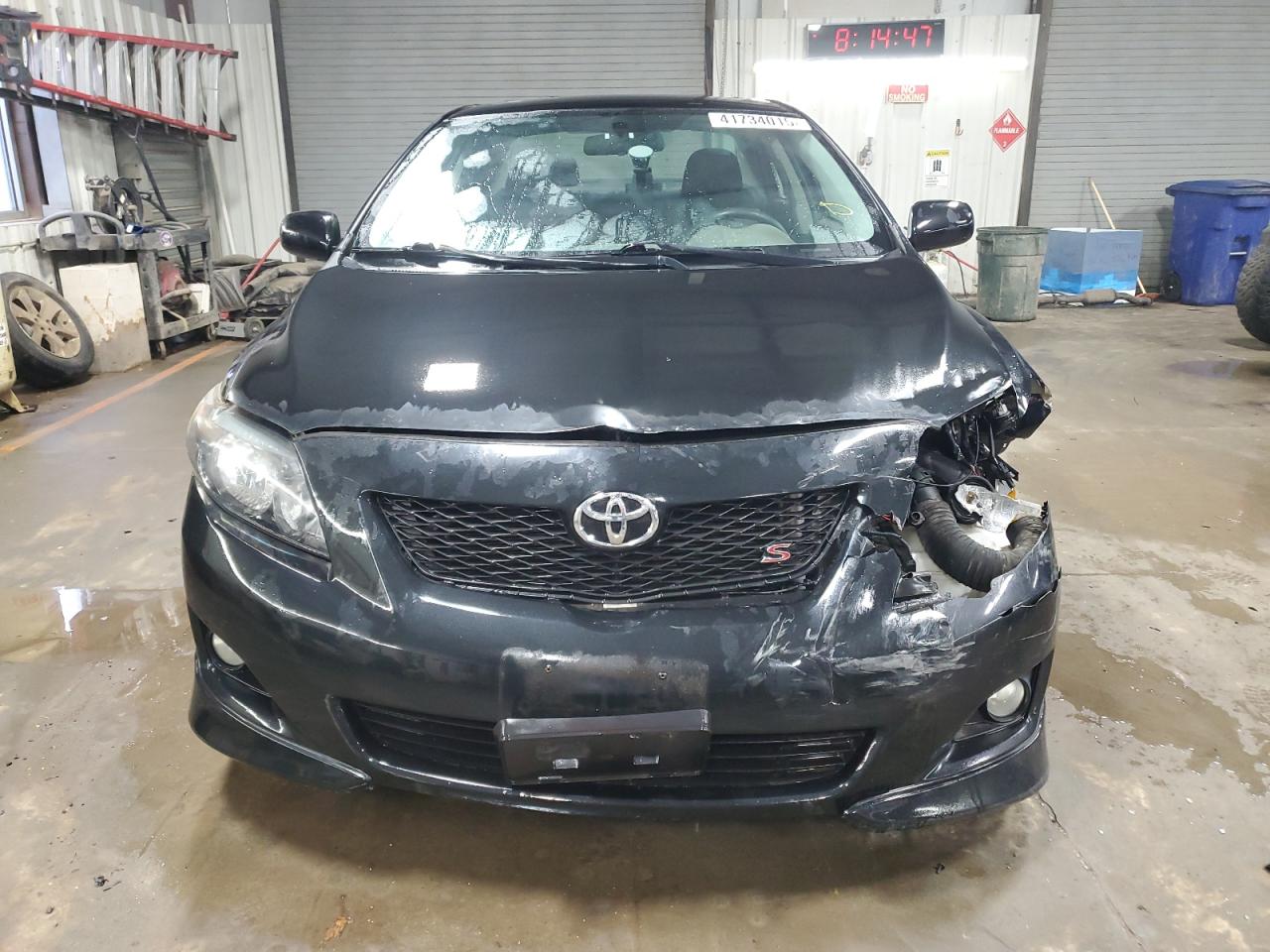 2009 Toyota Corolla VIN 1NXBU40E39Z081285 Copart auction photo, front end / side damage thumbnail 5