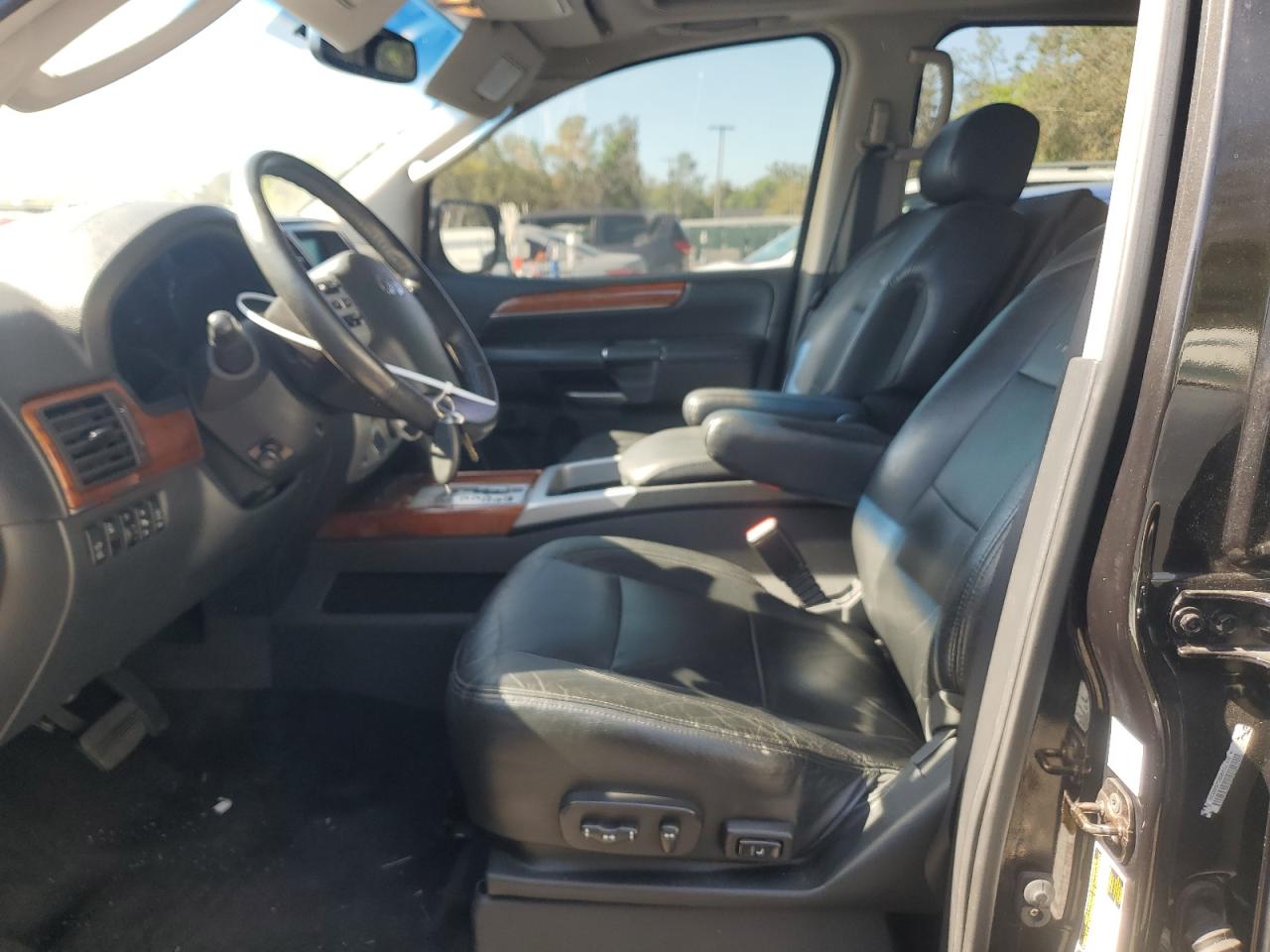 2010 Infiniti QX56 VIN 5N3ZA0NC0AN901545 Copart auction photo, front end damage thumbnail 7