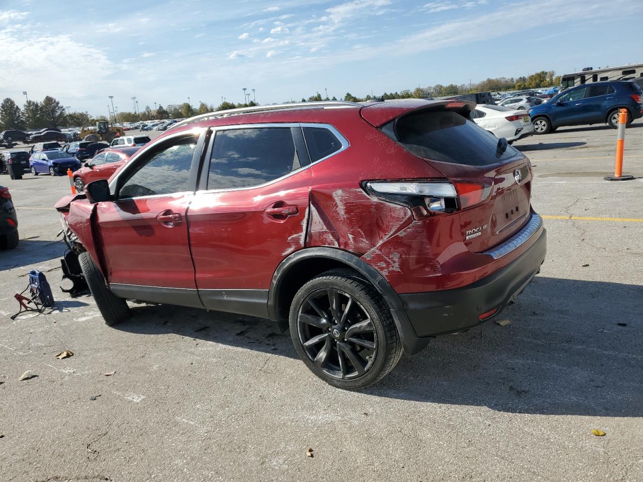 2019 Nissan Rogue VIN JN1BJ1CP6KW232304 Copart auction photo, front end damage thumbnail 2