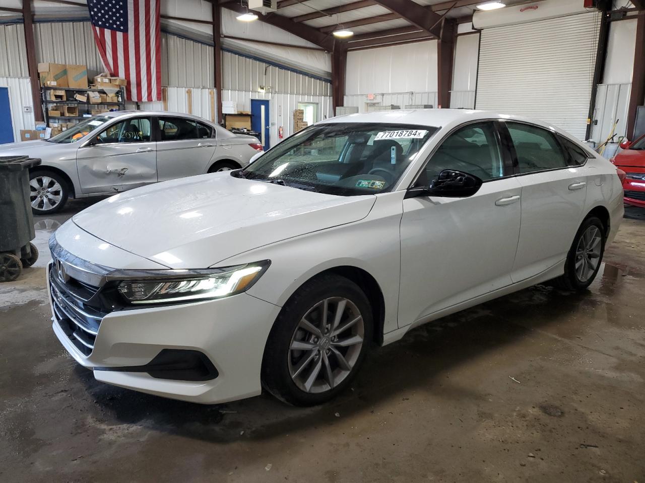 2021 Honda Accord VIN 1HGCV1F12MA009496