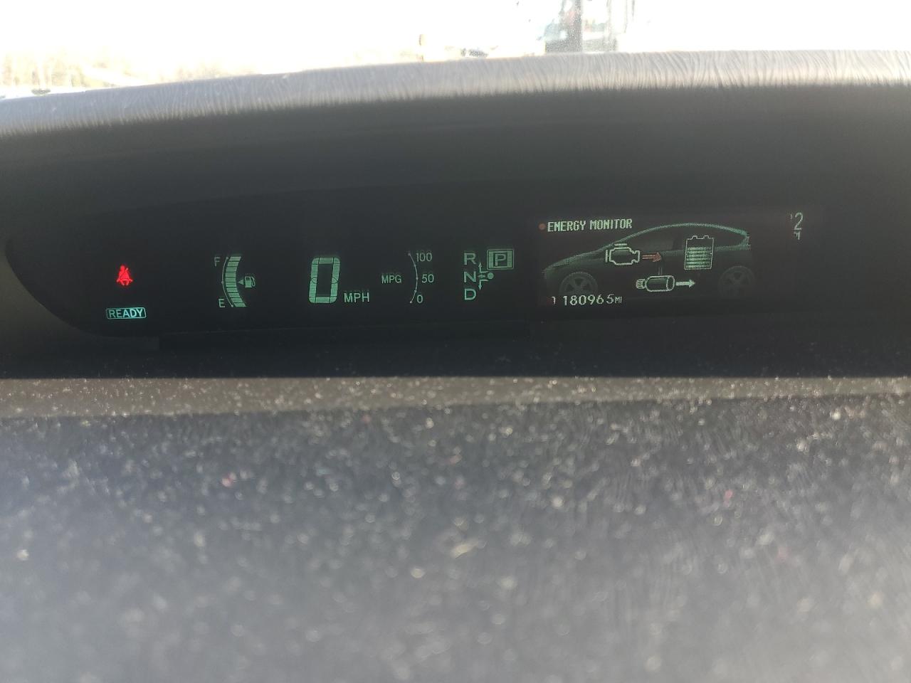 2012 Toyota Prius VIN JTDKN3DU7C5459607 Copart auction photo, front end damage thumbnail 9