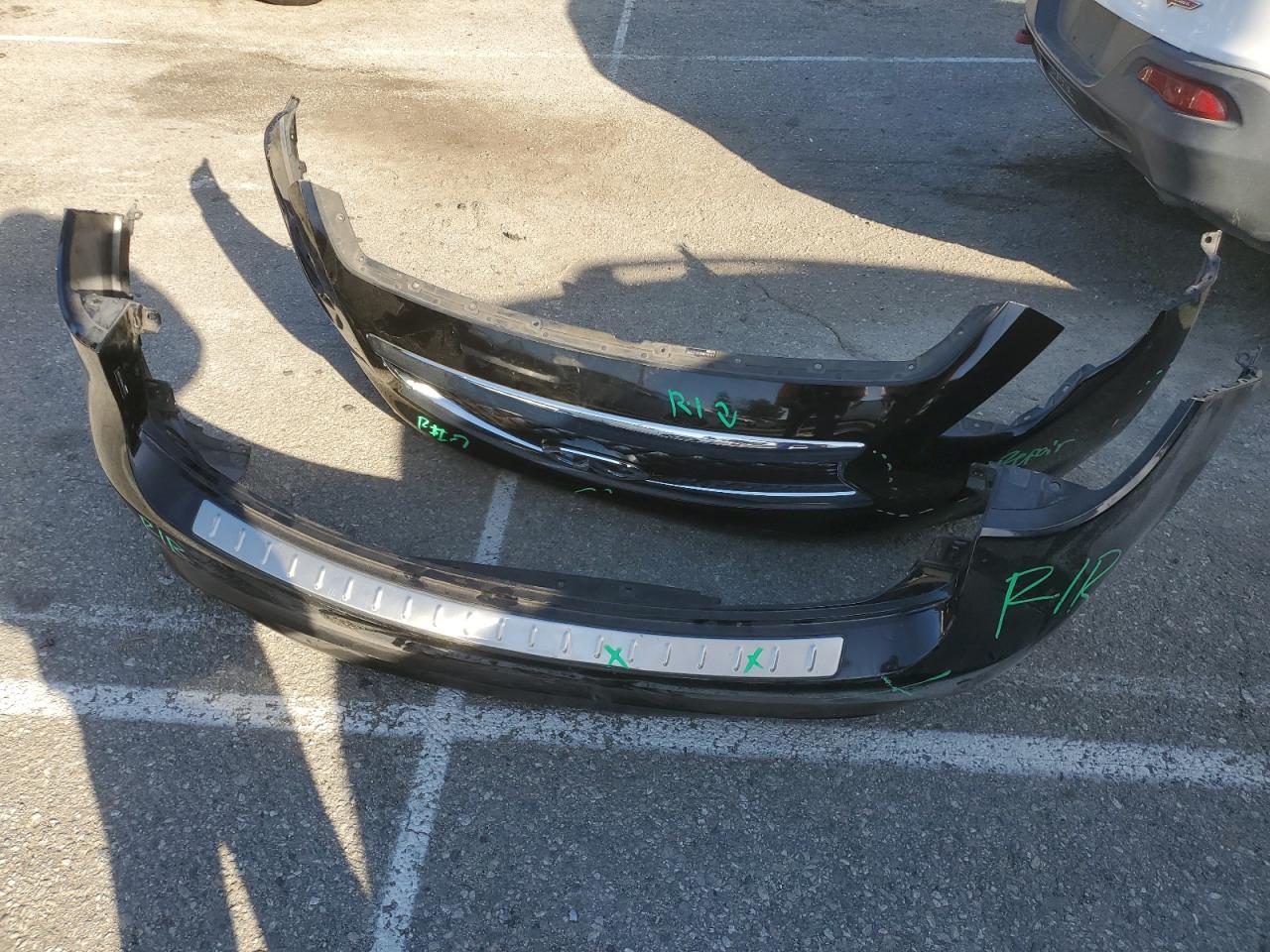 2017 Infiniti QX70 VIN JN8CS1MU0HM144151 Copart auction photo, front end / rear end damage thumbnail 12