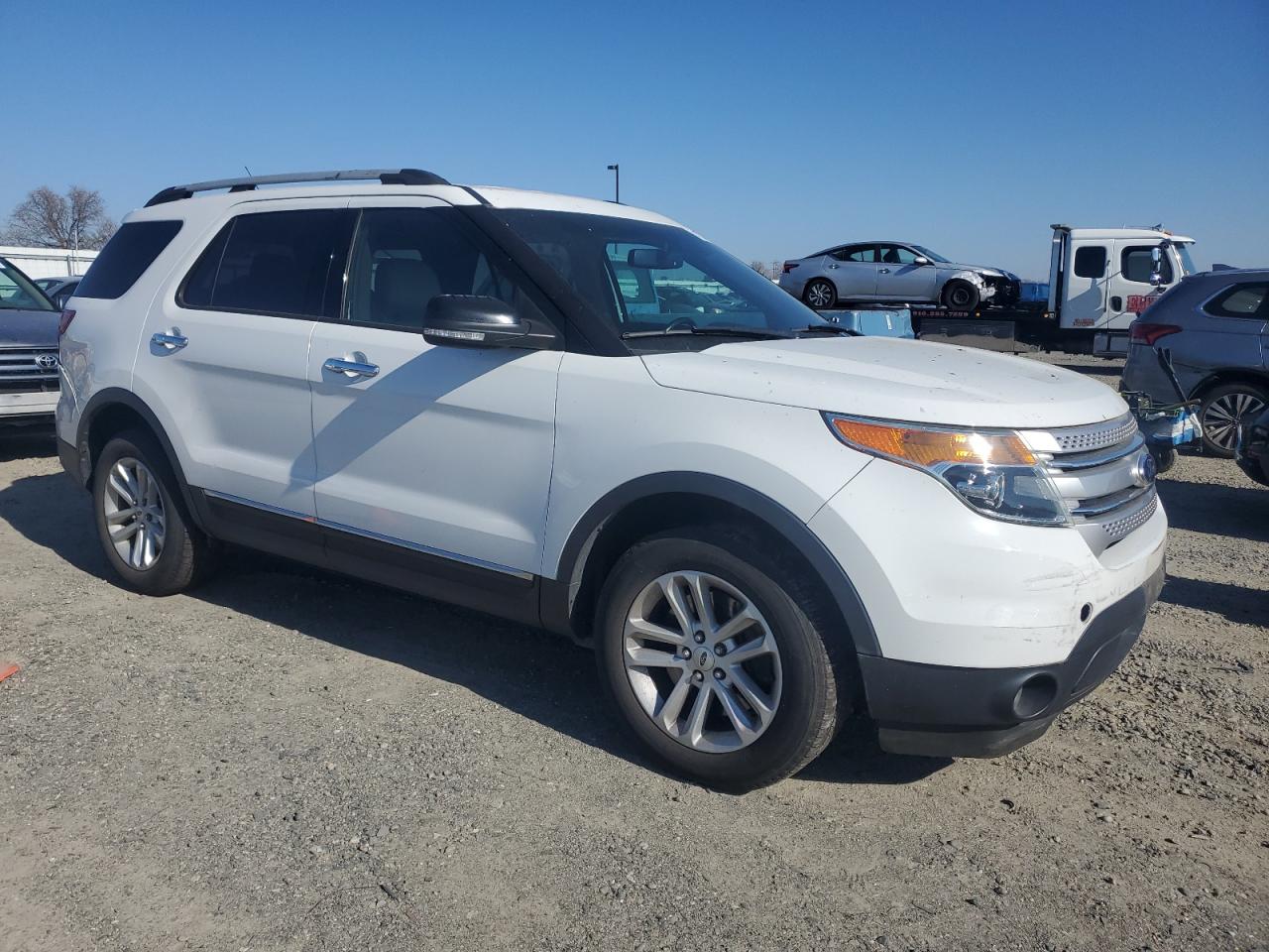 2015 Ford Explorer VIN 1FM5K8D89FGC06198 Copart auction photo, rear end / front end damage thumbnail 4
