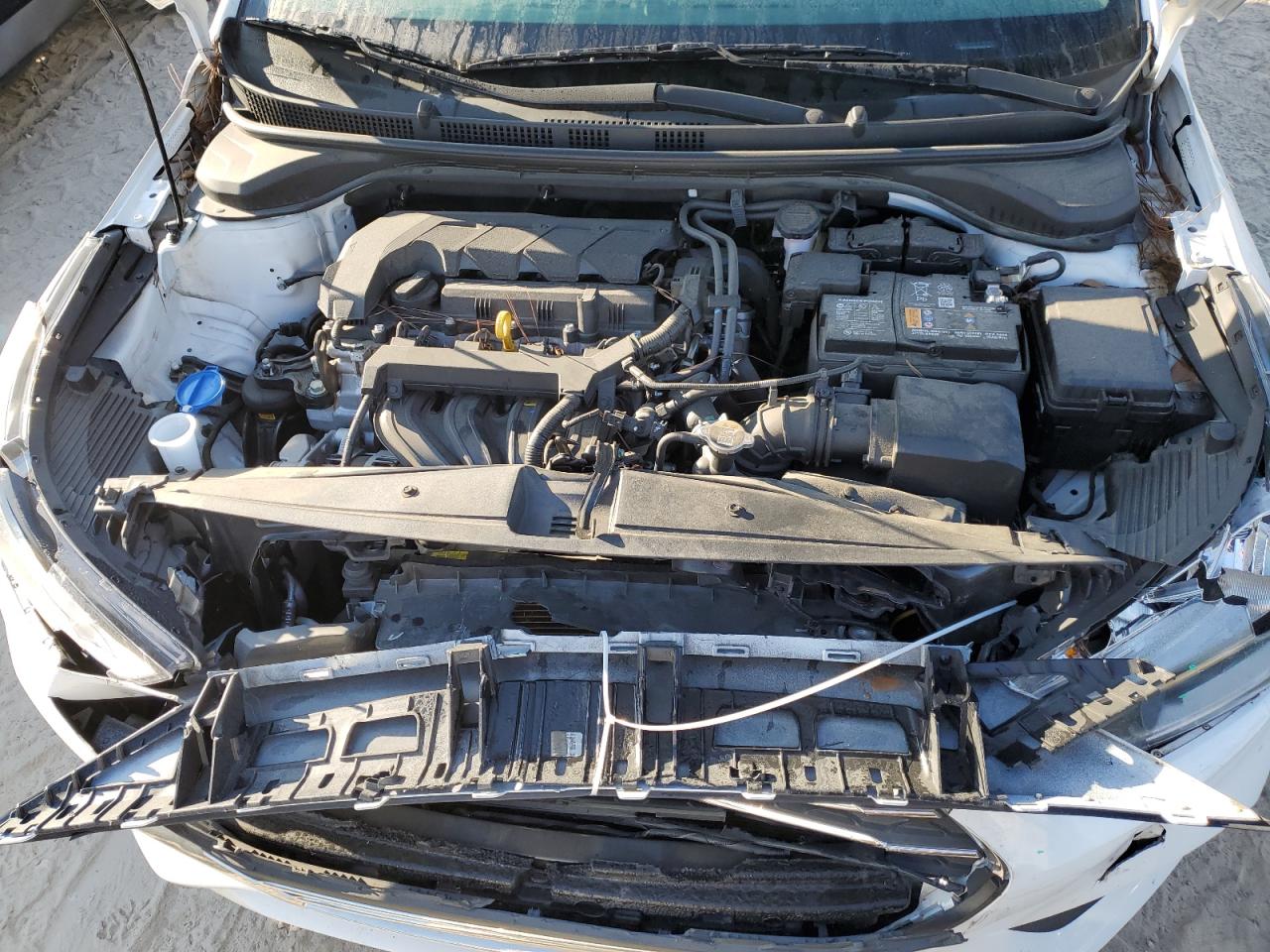 2022 Hyundai Accent VIN 3KPC24A66NE165504 Copart auction photo, front end damage thumbnail 11