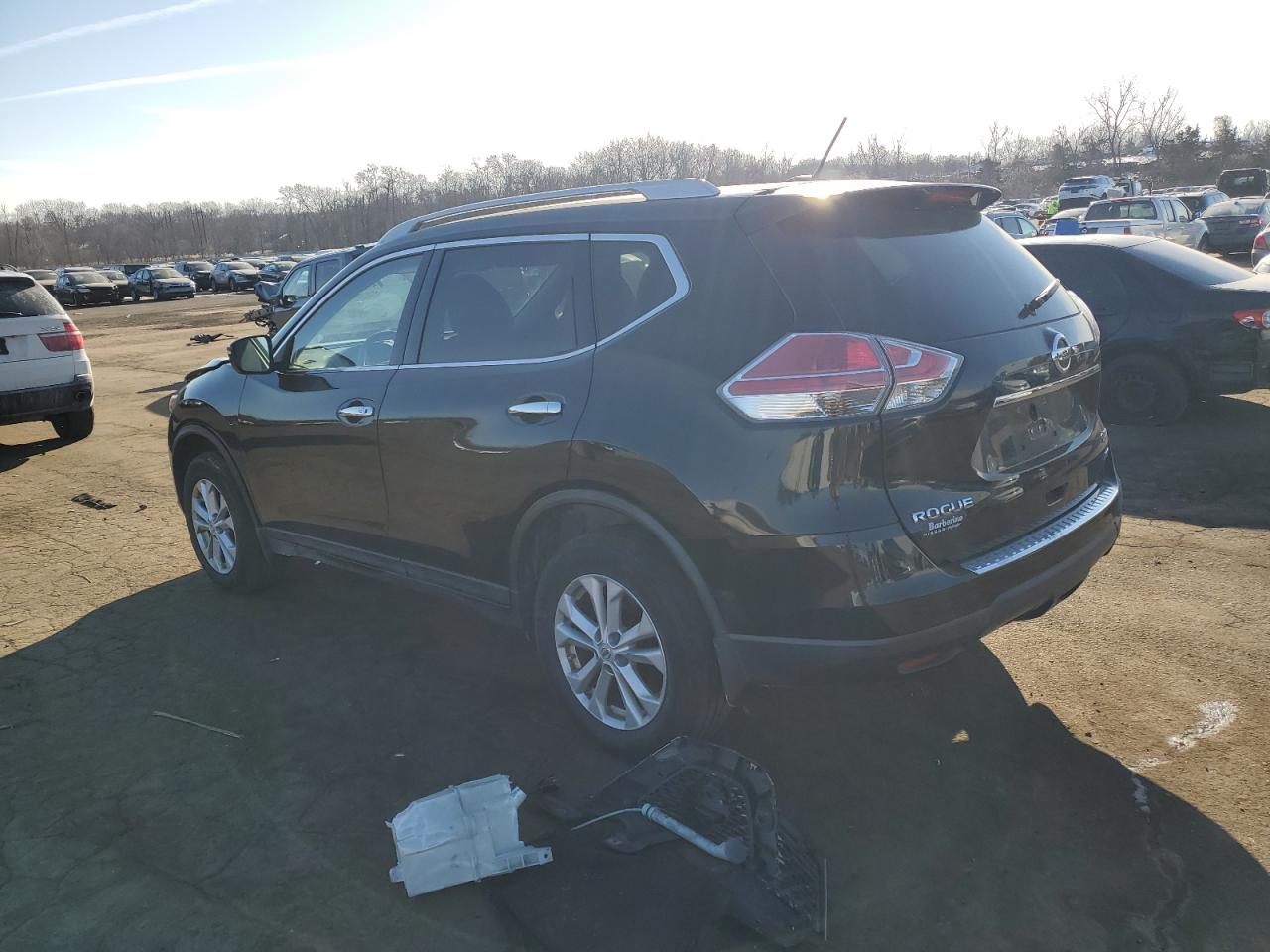 2014 Nissan Rogue VIN 5N1AT2MV2EC807974 Copart auction photo, front end / minor dent/scratches damage thumbnail 2