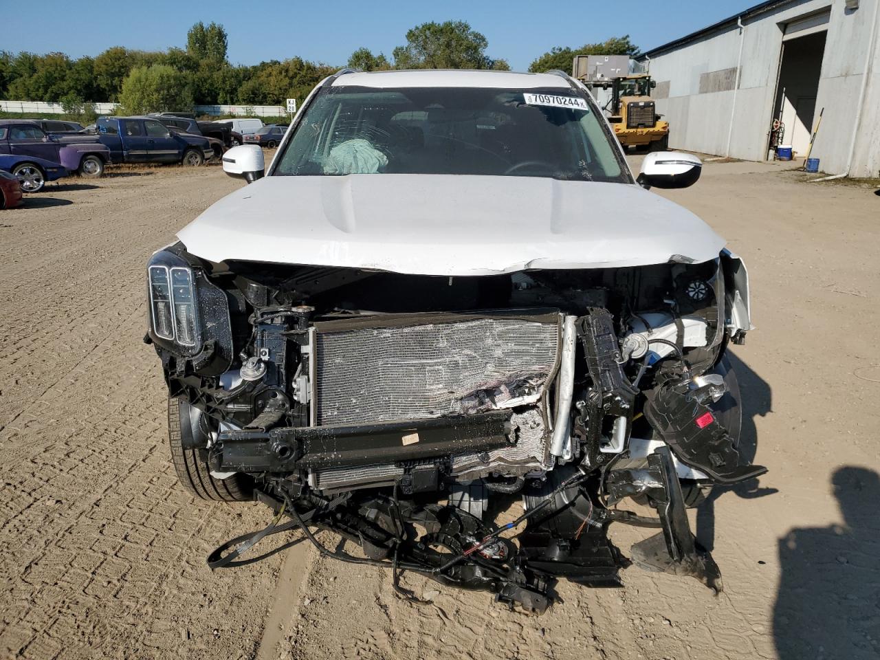 2024 KIA Telluride VIN 5XYP6DGC7RG556771 Copart auction photo, front end damage thumbnail 5