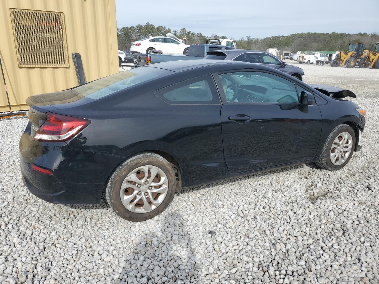 2015 Honda Civic VIN 2HGFG3A54FH522234 Copart auction photo, front end / undercarriage damage thumbnail 3