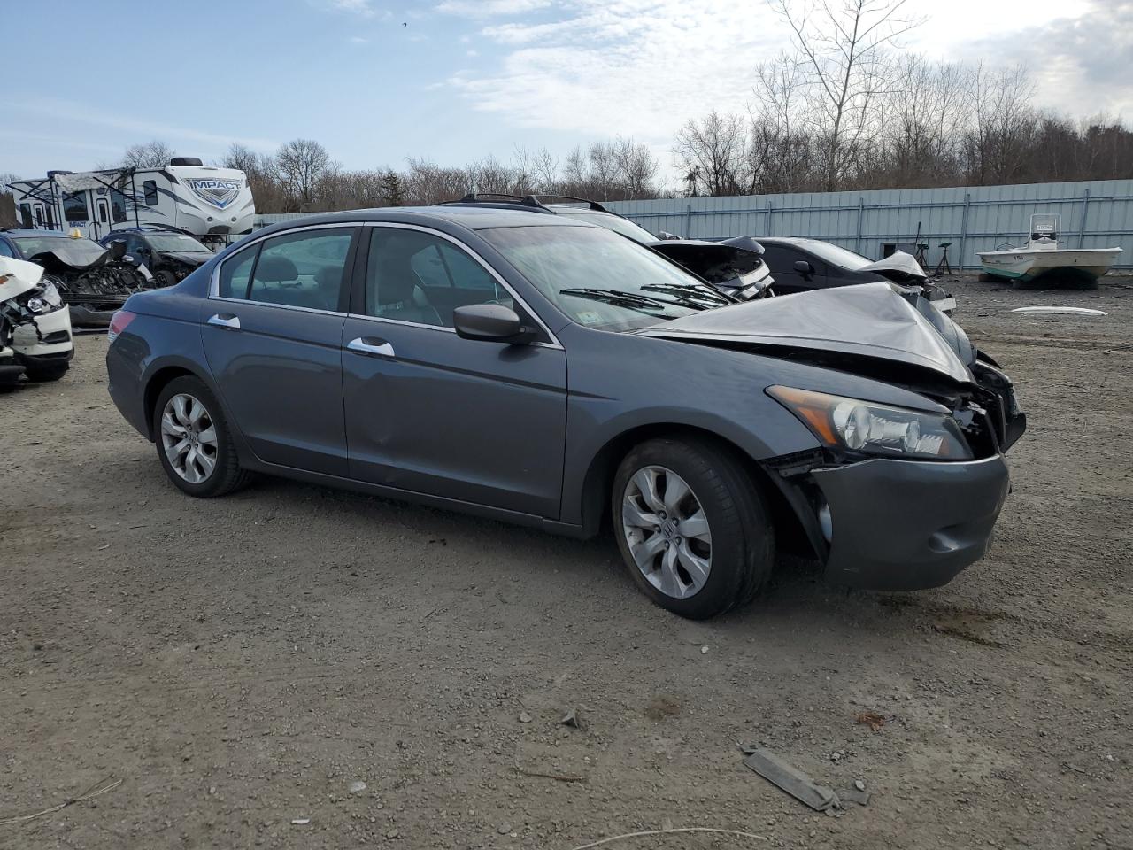 2010 Honda Accord VIN 1HGCP3F84AA020529 Copart auction photo, front end damage thumbnail 4