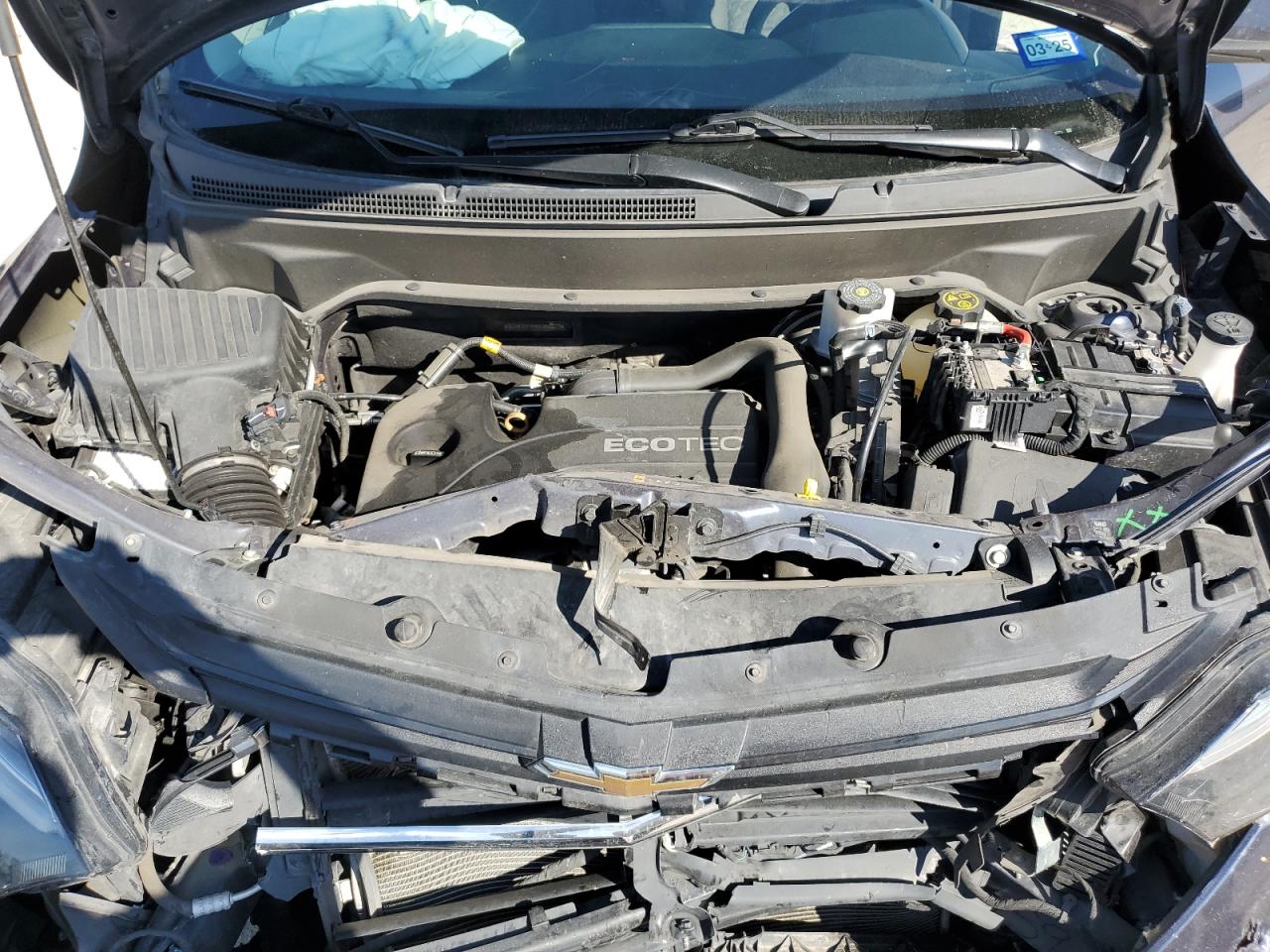 2019 Chevrolet Equinox VIN 3GNAXKEV5KL307113 Copart auction photo, front end damage thumbnail 12