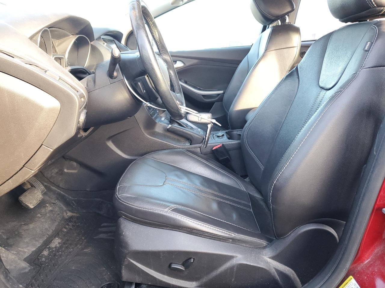 2014 Ford Focus VIN 1FADP3J27EL216597 Copart auction photo, rear end / top/roof damage thumbnail 7