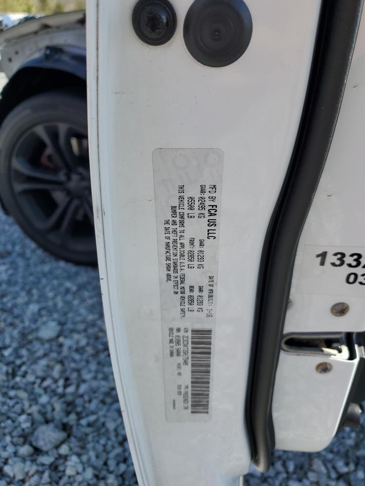 2016 Dodge Charger VIN 2C3CDXKT2GH175409 Copart auction photo, front end / rear end damage thumbnail 12