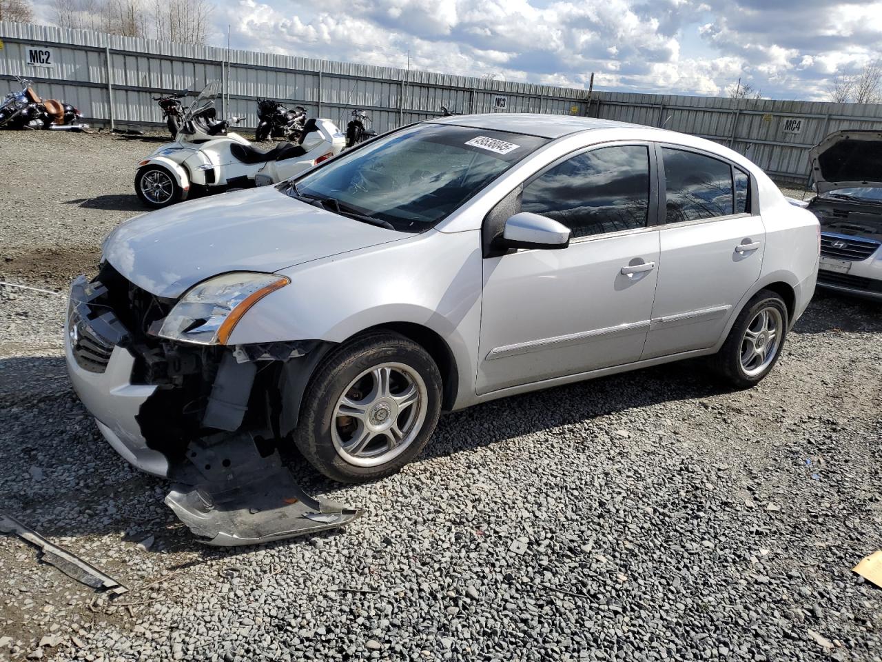 2012 Nissan Sentra VIN 3N1AB6AP2CL713943