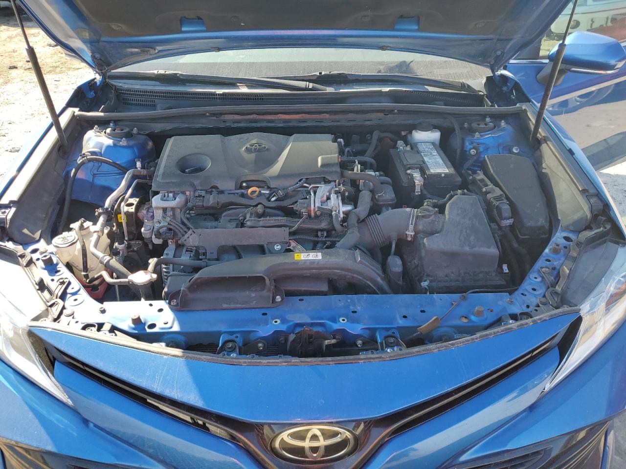 2020 Toyota Camry VIN 4T1L11AKXLU378223 Copart auction photo, side / rear end damage thumbnail 11