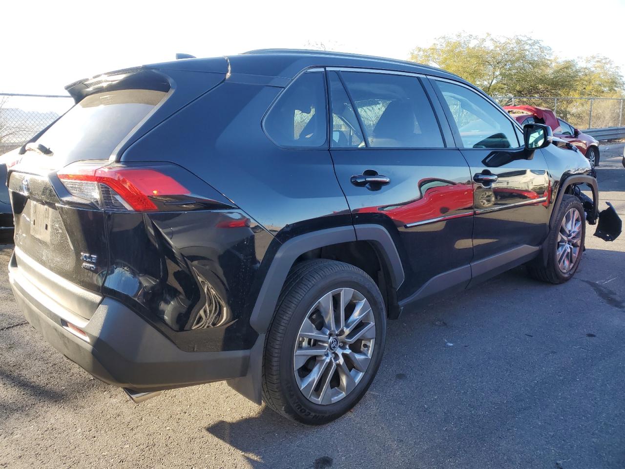 2023 Toyota RAV 4 VIN 2T3A1RFV0PW380732 Copart auction photo, front end damage thumbnail 3