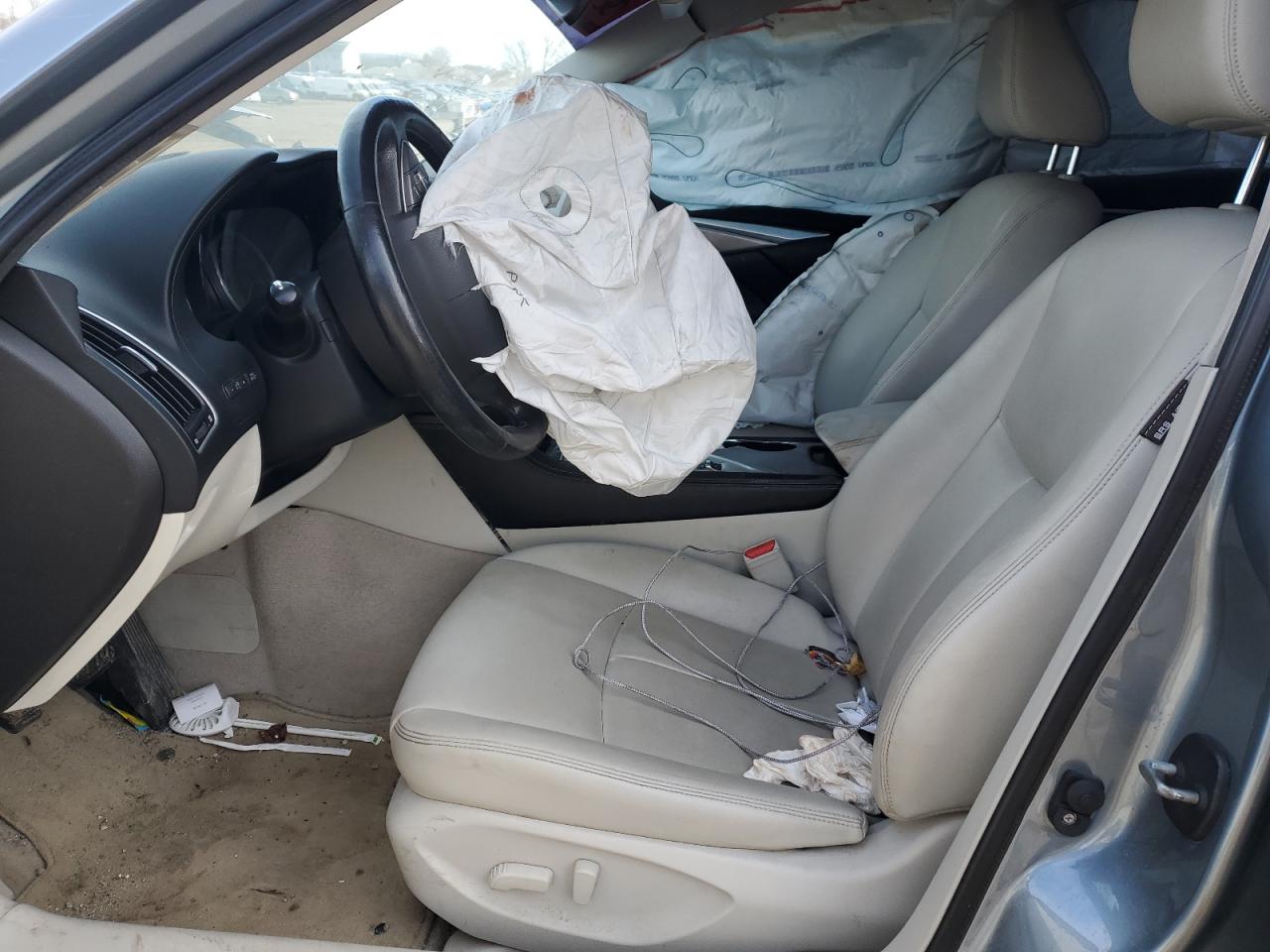 2015 Infiniti Q50 VIN JN1BV7AR5FM411513 Copart auction photo, front end damage thumbnail 7
