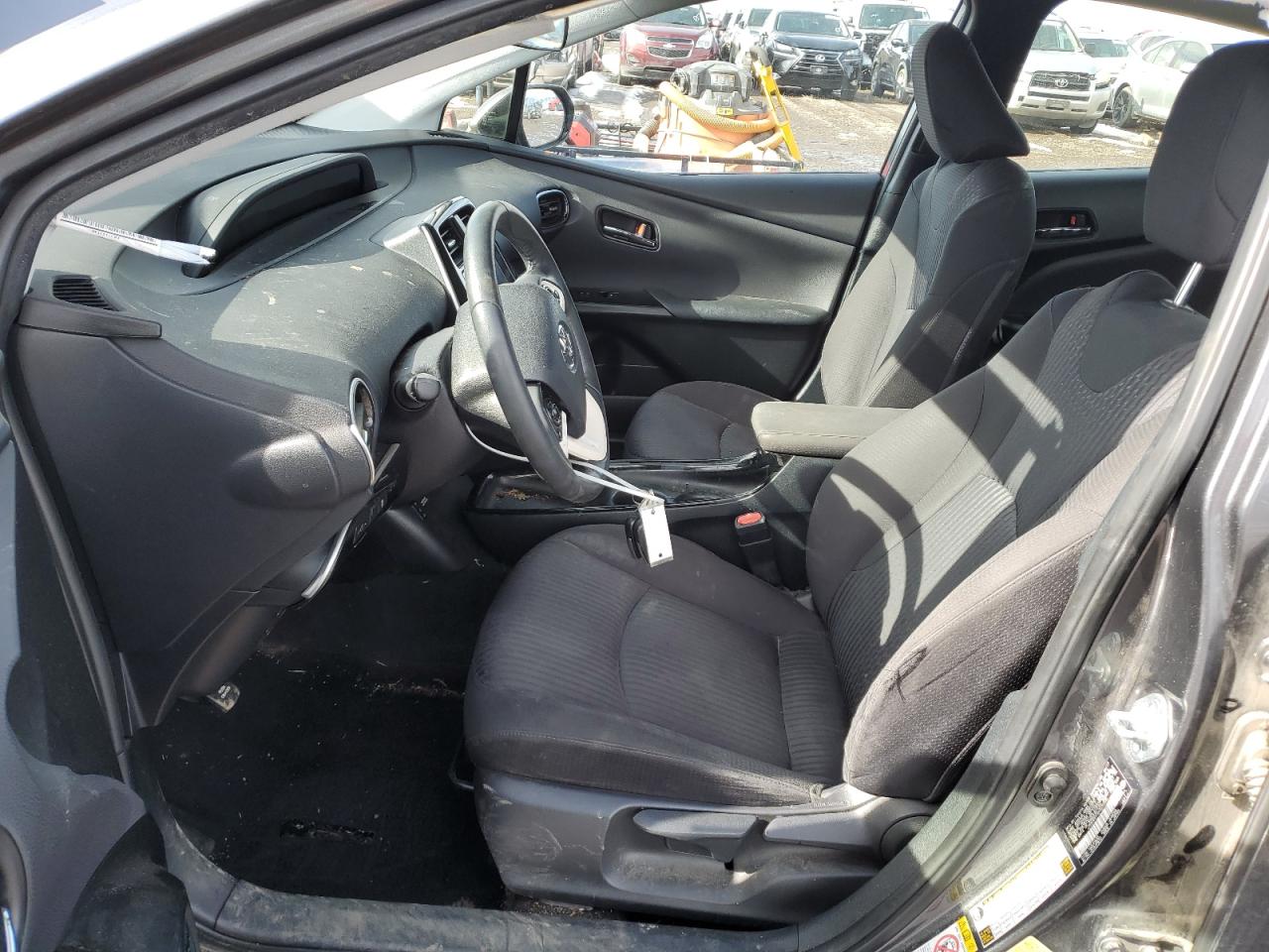 2017 Toyota Prius VIN JTDKARFP4H3032345 Copart auction photo, rear end / mechanical damage thumbnail 7