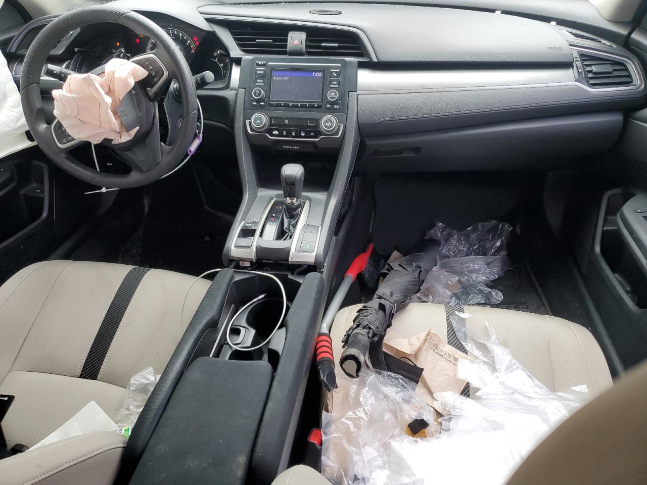 2017 Honda Civic VIN 2HGFC2F52HH551653 Copart auction photo, all over damage thumbnail 8