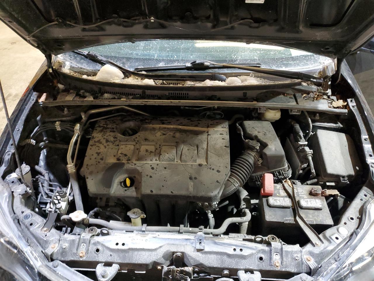 2019 Toyota Corolla VIN 2T1BURHE4KC168976 Copart auction photo, rear end damage thumbnail 11