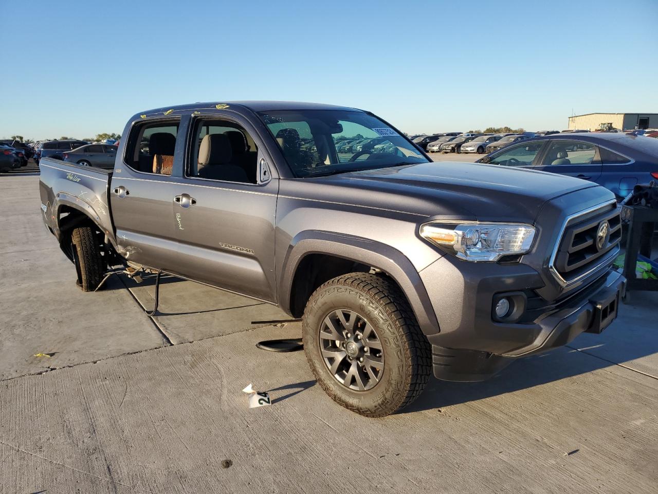 2020 Toyota Tacoma VIN 3TYAZ5CN8LT001790 Copart auction photo, rear end / side damage thumbnail 4