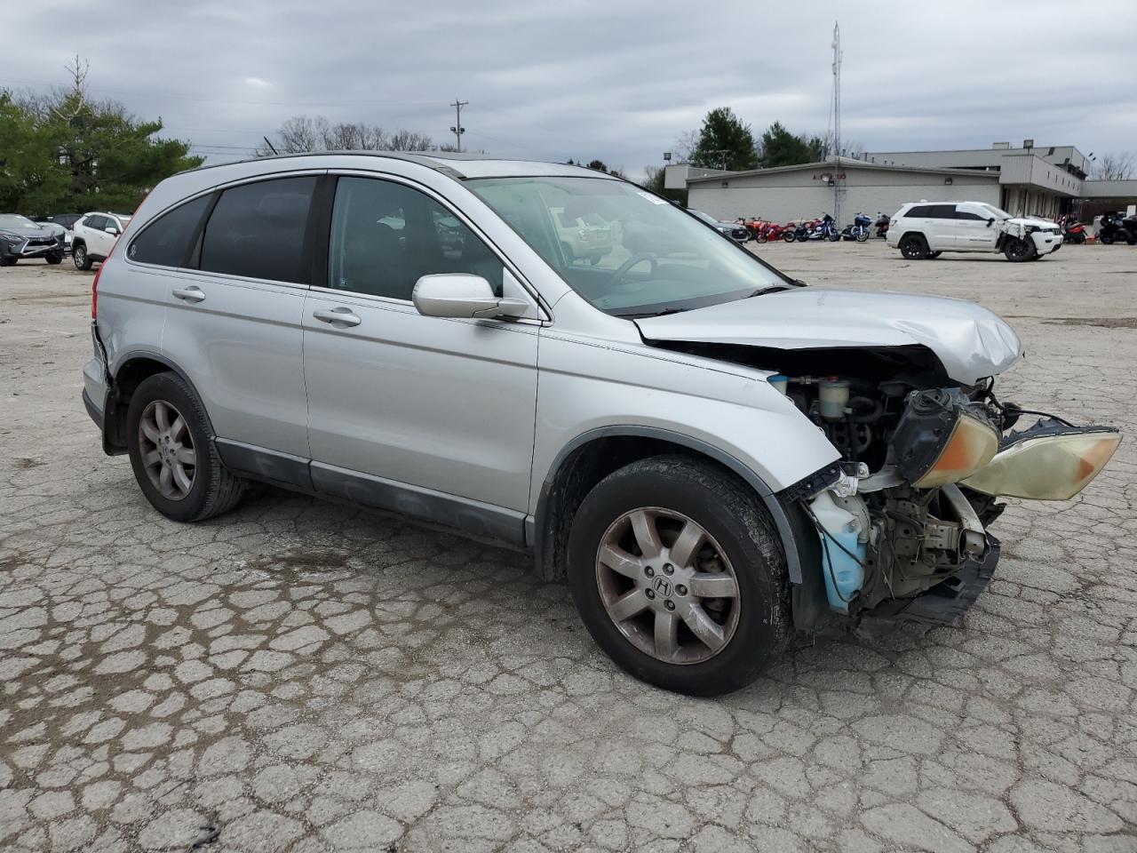 2009 Honda CR-V VIN 5J6RE48759L013608 Copart auction photo, front end damage thumbnail 4