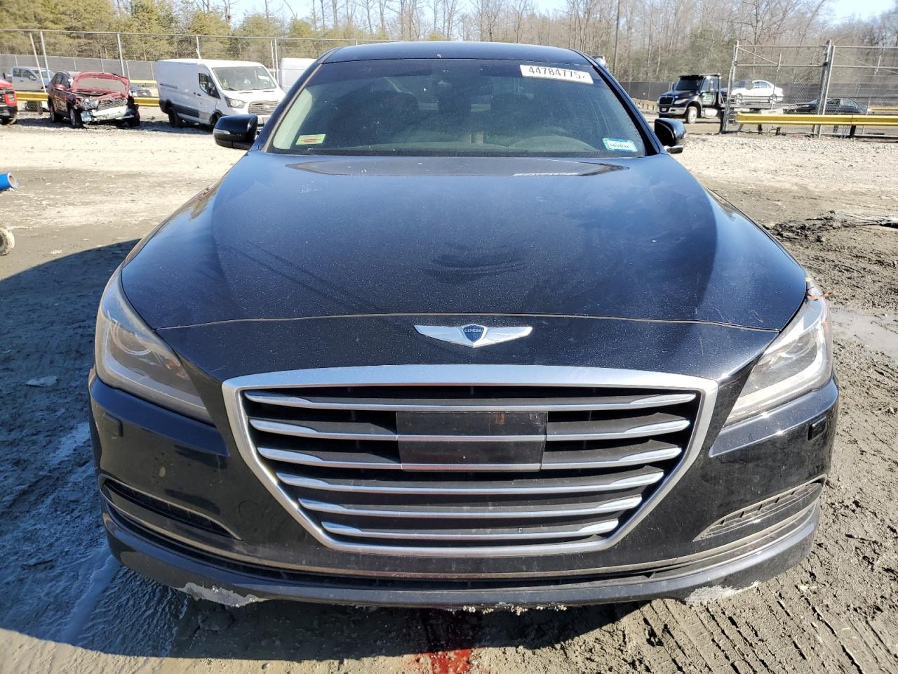 2017 Genesis G80 VIN KMHGN4JE4HU200526 Copart auction photo, rear end / undercarriage damage thumbnail 5