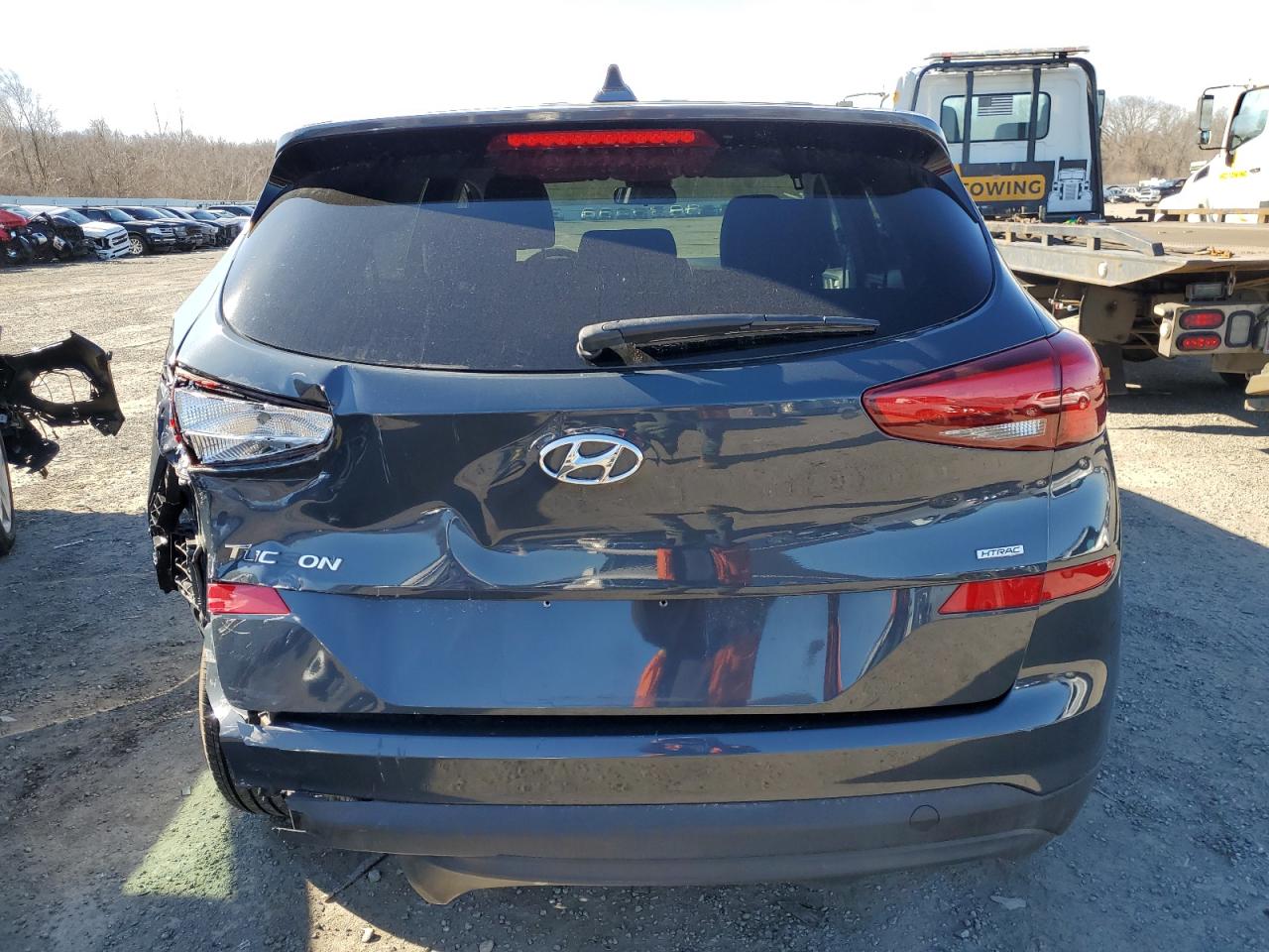 2020 Hyundai Tucson VIN KM8J2CA44LU233311 Copart auction photo, rear end / minor dent/scratches damage thumbnail 6