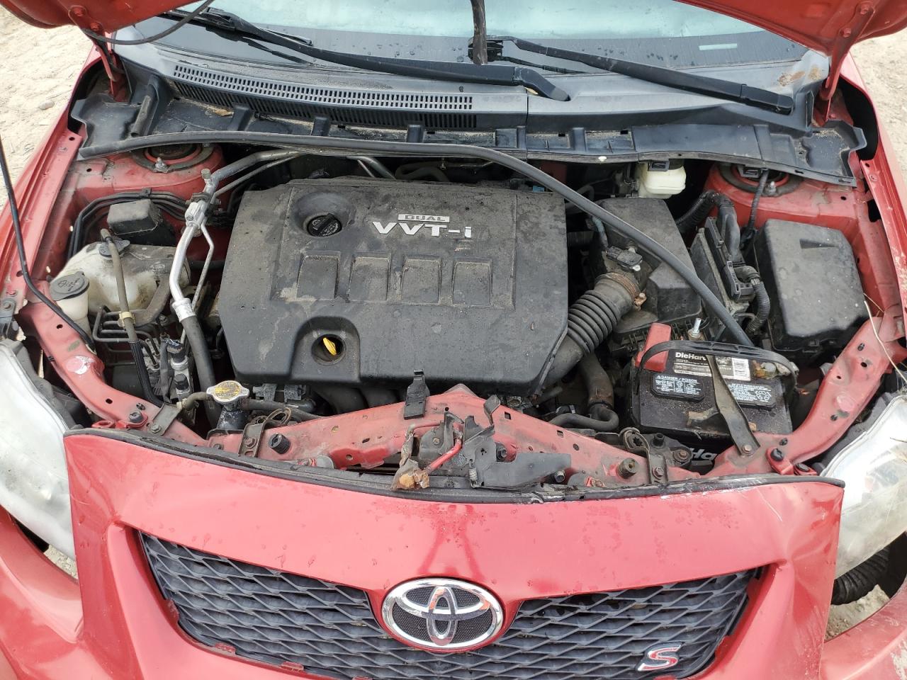 2009 Toyota Corolla VIN 2T1BU40E79C040336 Copart auction photo, all over damage thumbnail 11