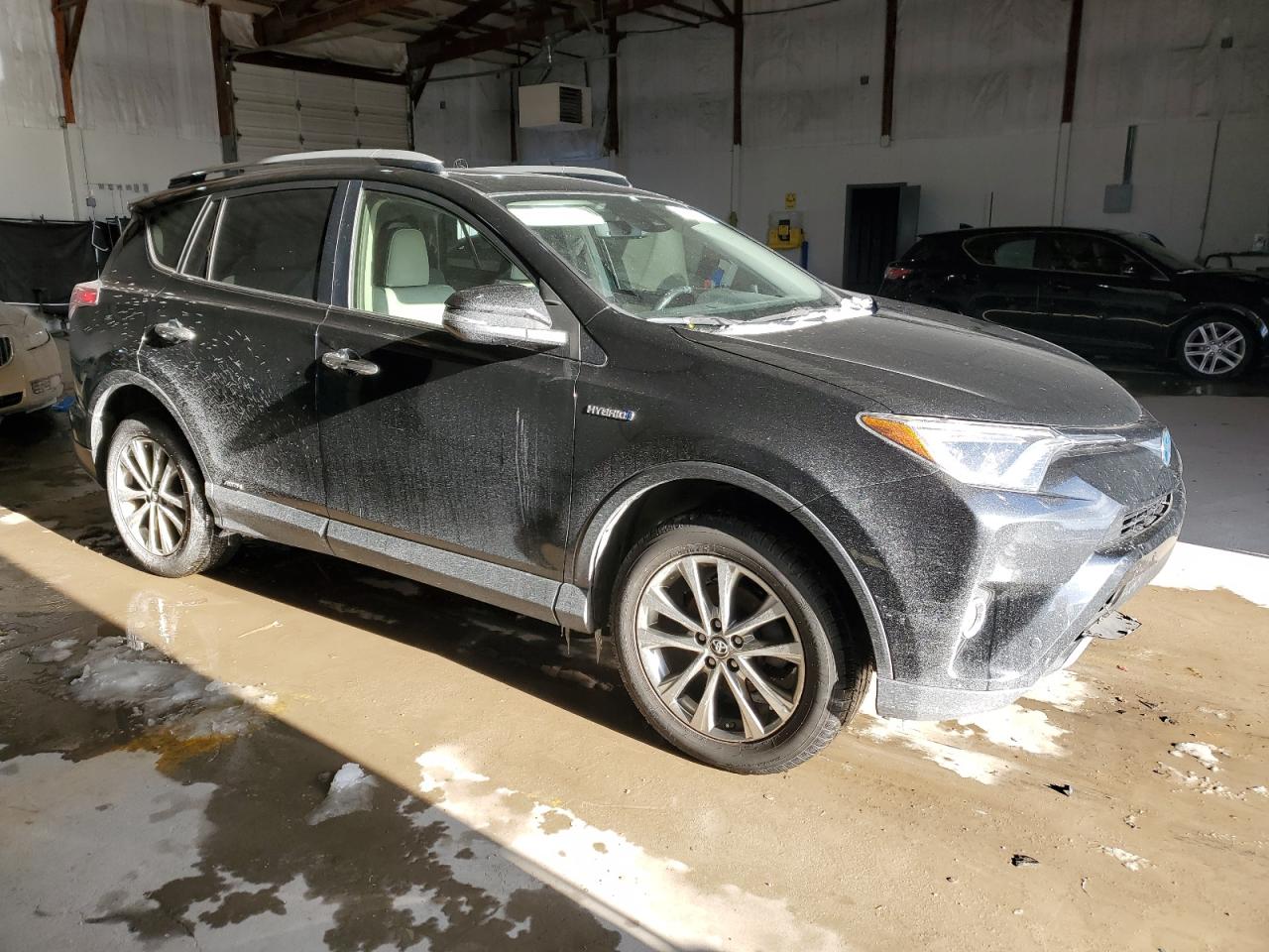 2016 Toyota RAV 4 VIN JTMDJREV0GD021957 Copart auction photo, side / front end damage thumbnail 4
