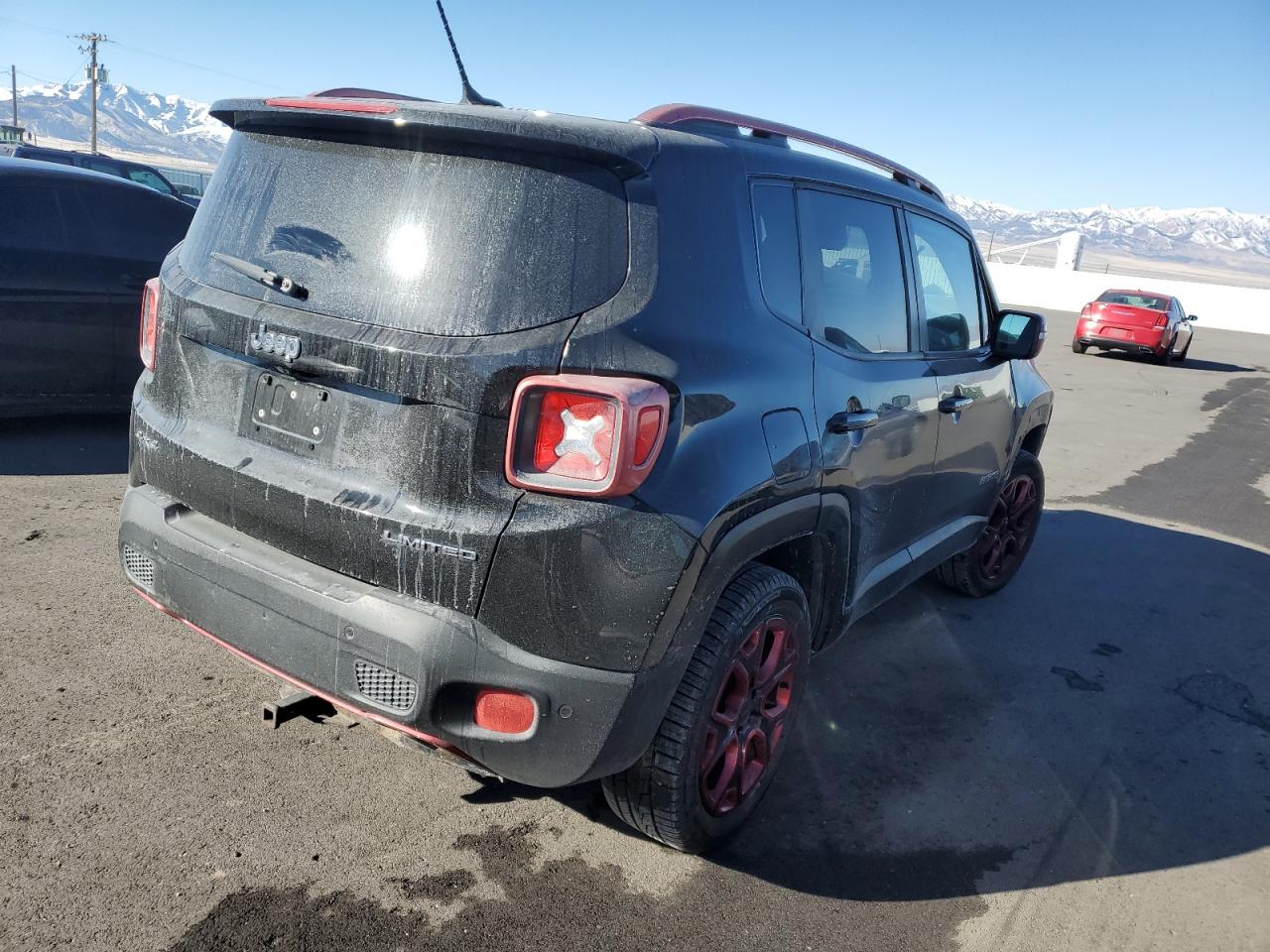 2015 Jeep Renegade VIN ZACCJBDT4FPC32257 Copart auction photo, front end damage thumbnail 3