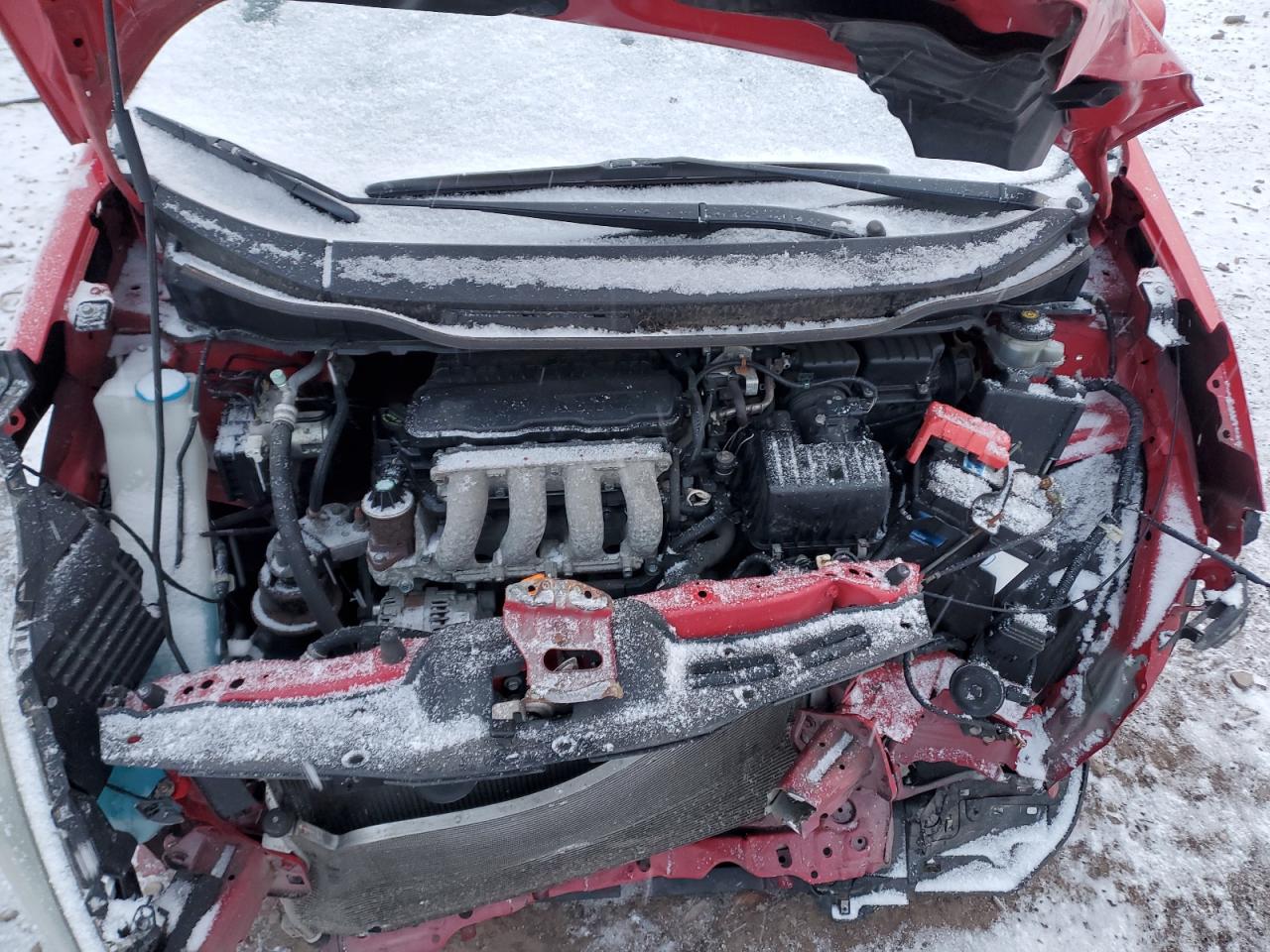 2013 Honda Fit VIN JHMGE8H3XDC072453 Copart auction photo, front end damage thumbnail 12