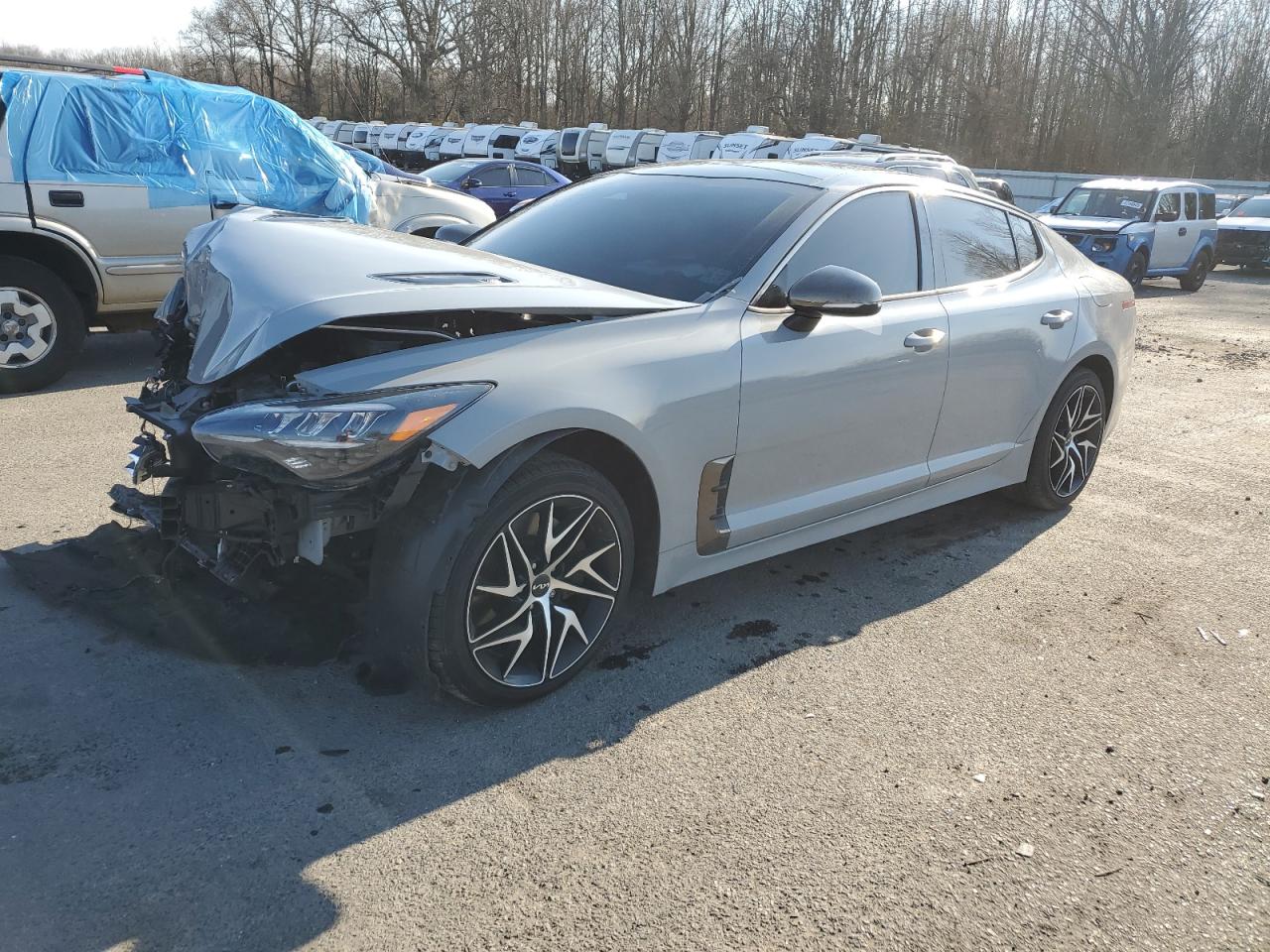 2022 KIA Stinger VIN KNAE35LD4N6119082 - Copart auction photo